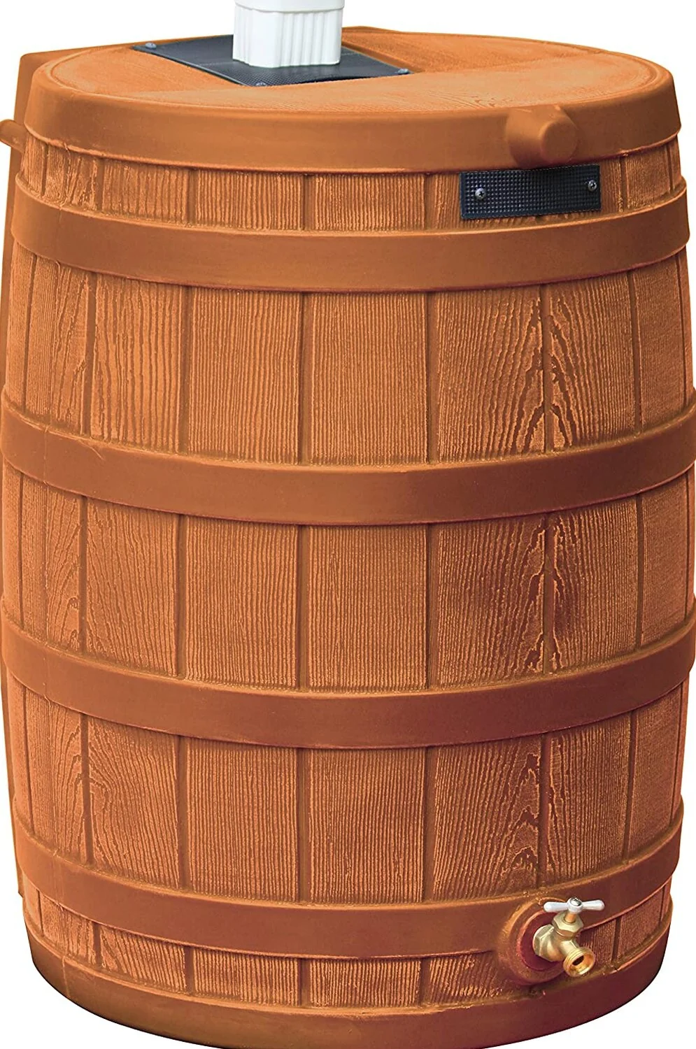 Good Ideas Rain Wizard 50 Gallon Plastic Outdoor Rain Barrel Water Storage Collector - Image 3 Good Ideas Rain Wizard 50 Gallon Plastic Outdoor Rain Barrel Water Storage Collector - Image 3