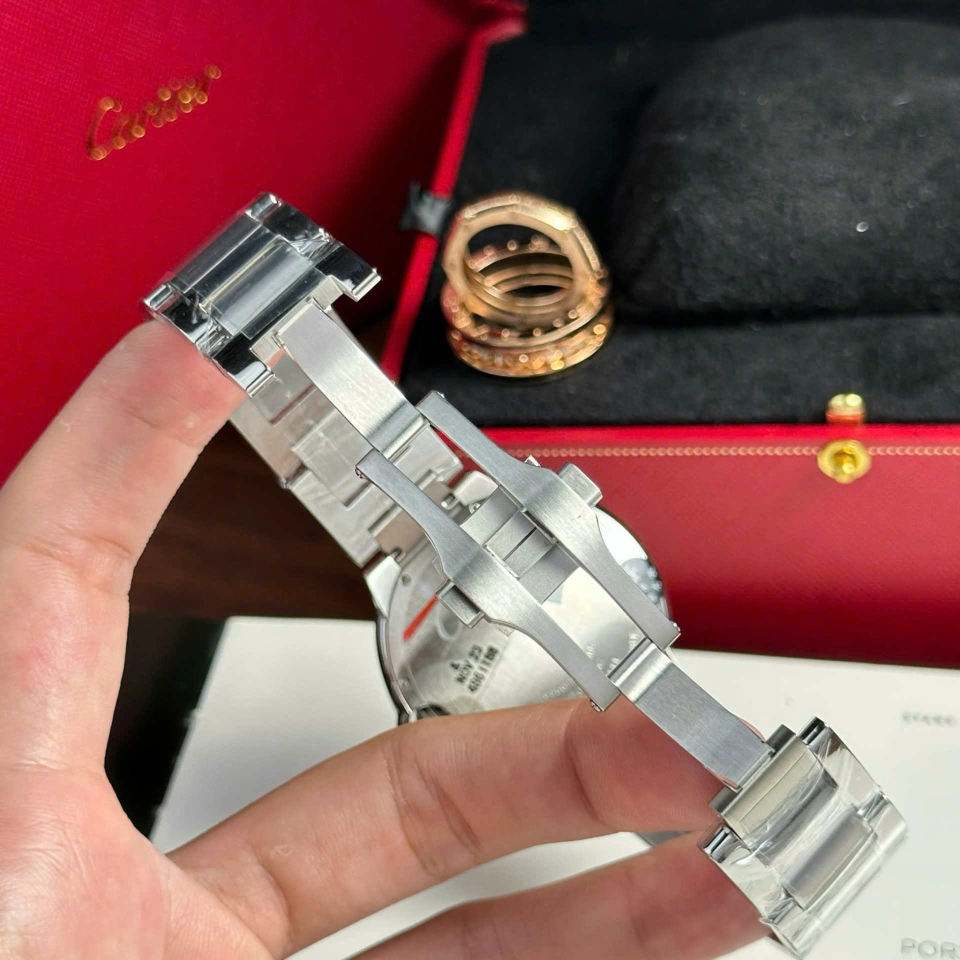 Cartier Ballon Bleu Replica 11 Watch White Dial Metal Wire AF Factory 42mm - Top club