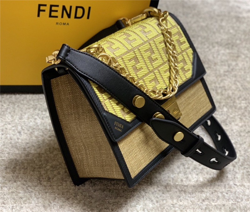 fendi Embroidery FF bag - Replicaclubs