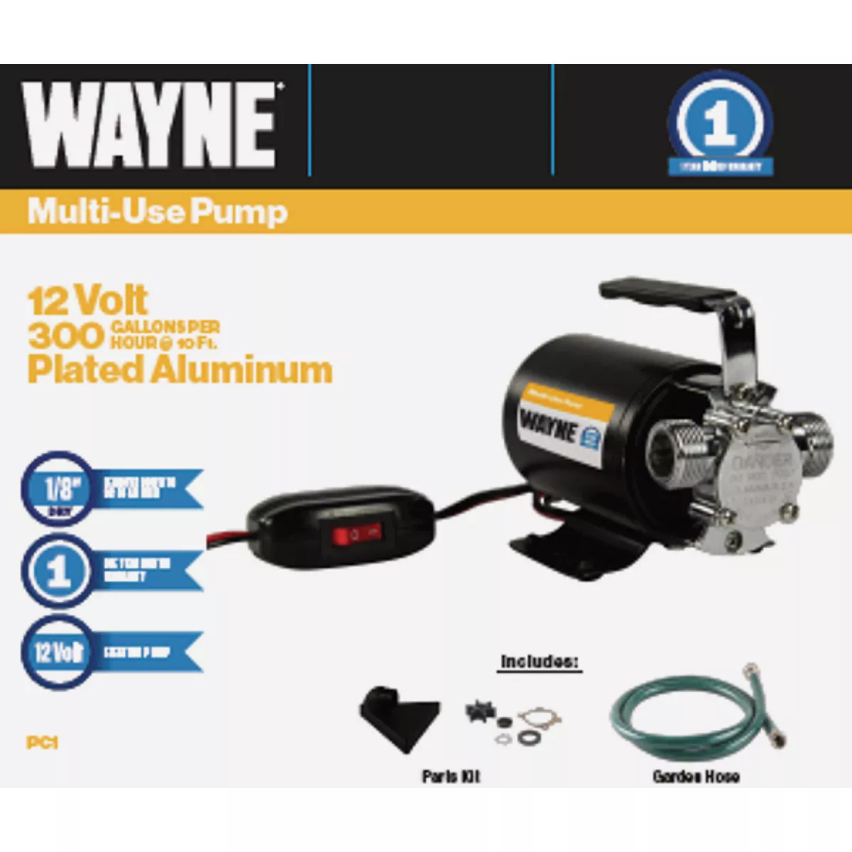 Wayne 12V Portable Electric Multi-Purpose Pump