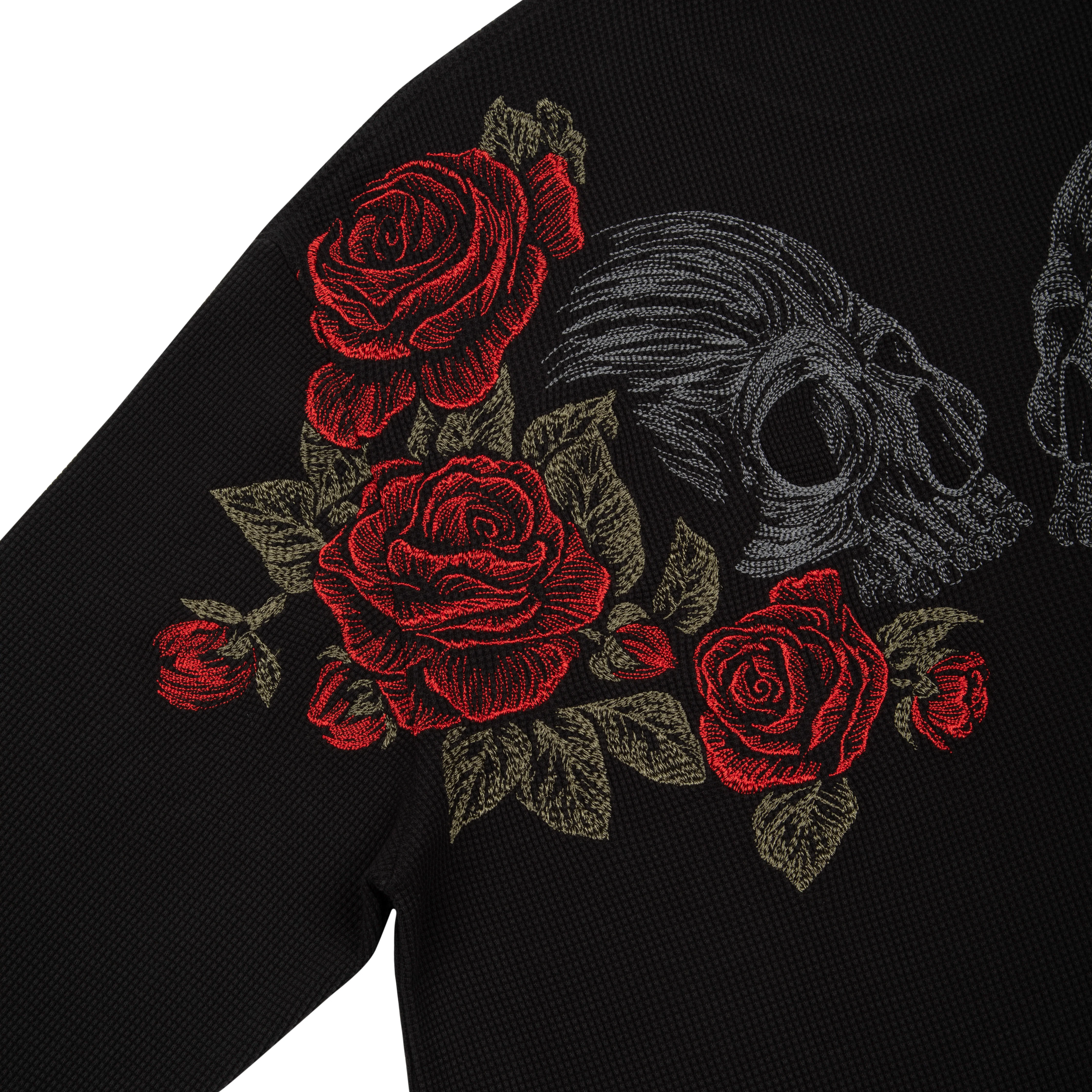 "hellboy" waffle Longsleeve black