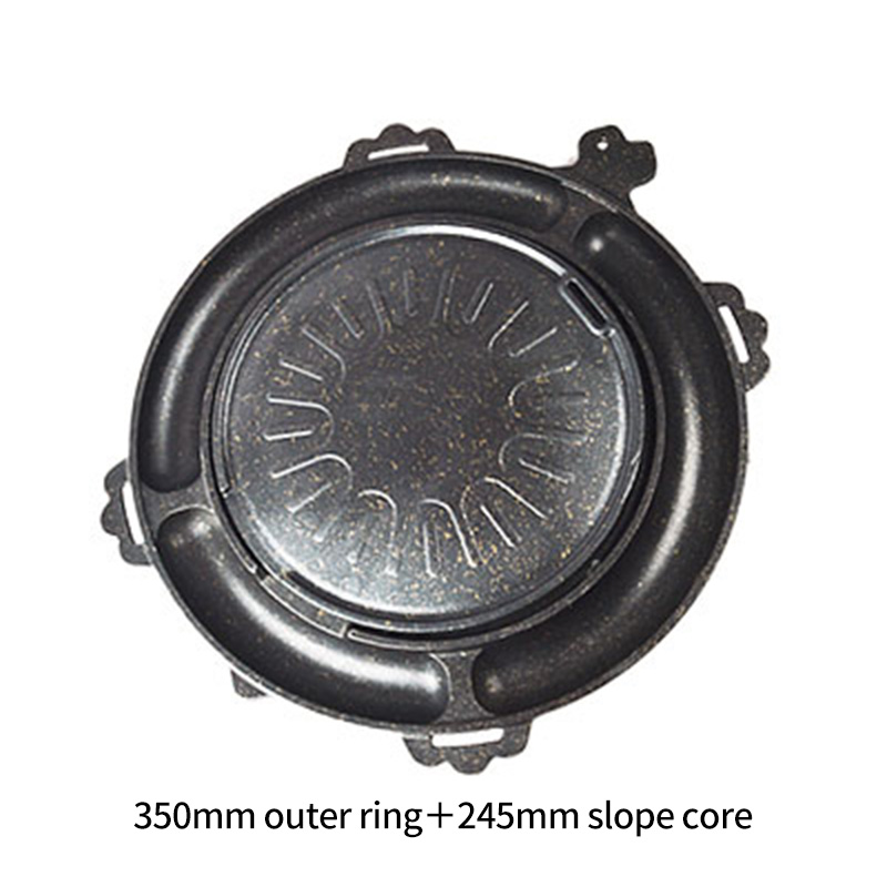 Hot Sale Aluminum Roasting Egg Cake Cheese Grill Pan for BBQ Restaurant