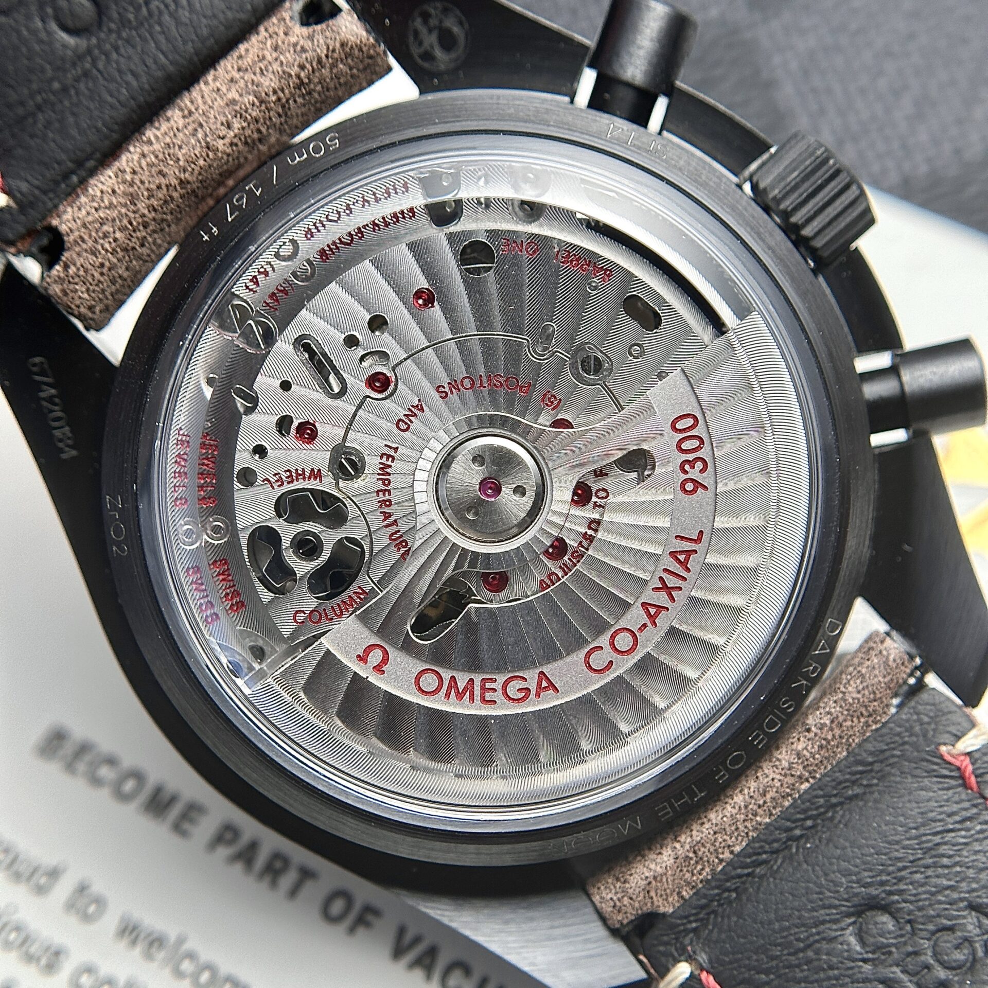 Omega SpeedMaster Replica Watch Highest Quality Black OM 44mm - Top club