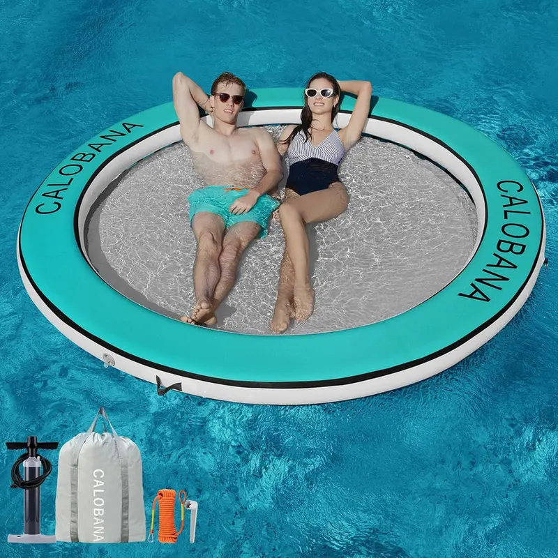 Inflatable Floating Ring Hammock And River Tube - 6-Circle, 8-Circle, 10-Circle Or 3-6-Circle - Image 9 Inflatable Floating Ring Hammock And River Tube - 6-Circle, 8-Circle, 10-Circle Or 3-6-Circle - Image 9