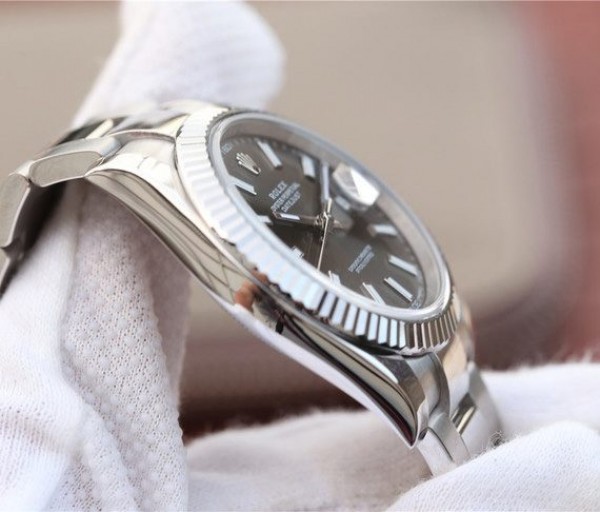 Replica Rolex DateJust 41mm 126300 Noob Black Dial Stick Markers SS Oyster Bracelet A3235 - Top club