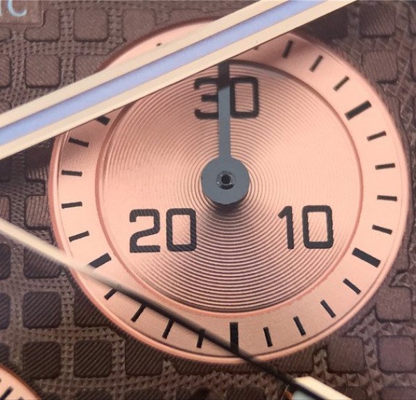 Replica Audemars Piguet Royal OAK Royal Oak Chronograph 26331 RG Brown Dial Leather Strap A7750 - Top club