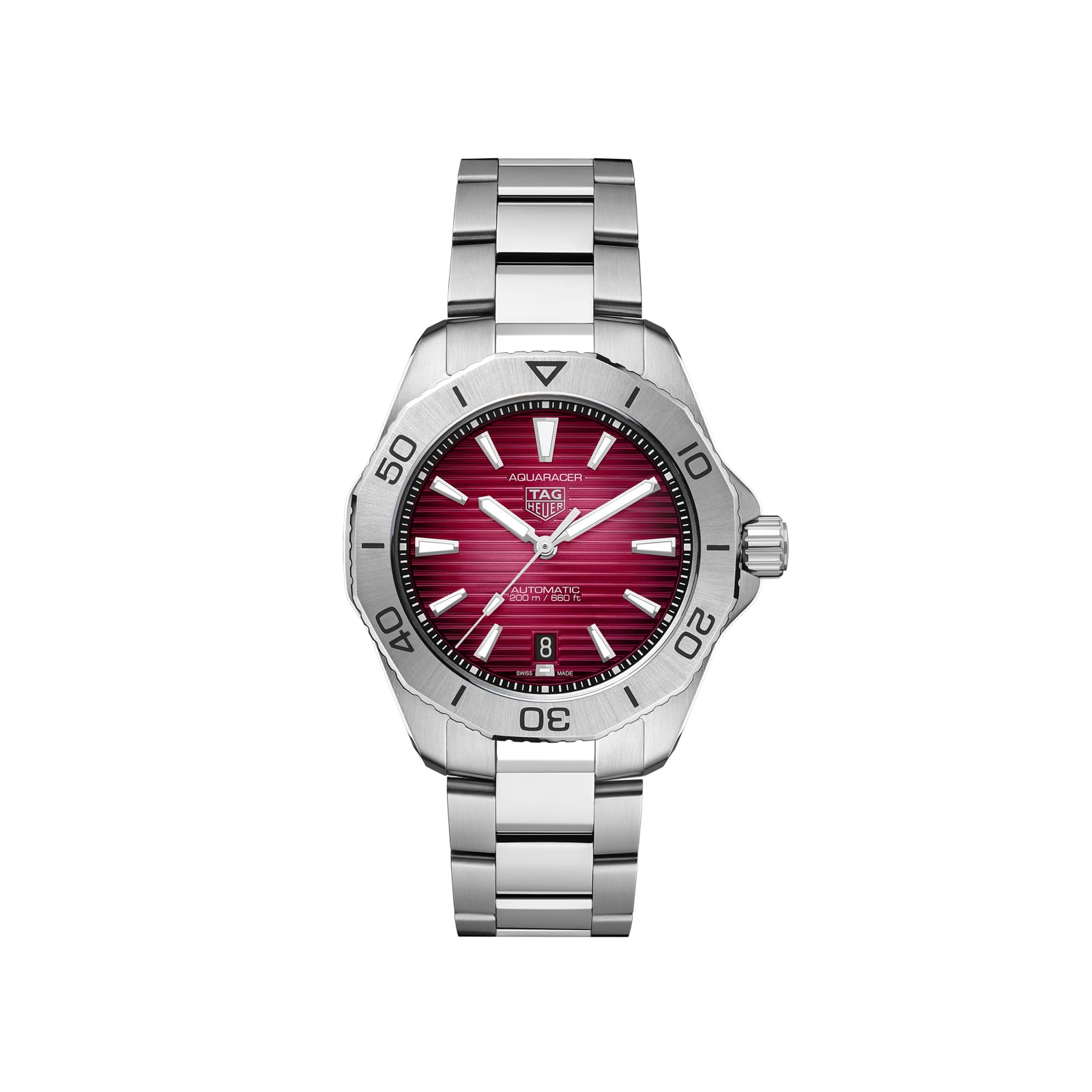 TAG Heuer Replica Watch Aquaracer Professional 200 Date Automatic 40 mm Steel(1:1 replica) - Top club