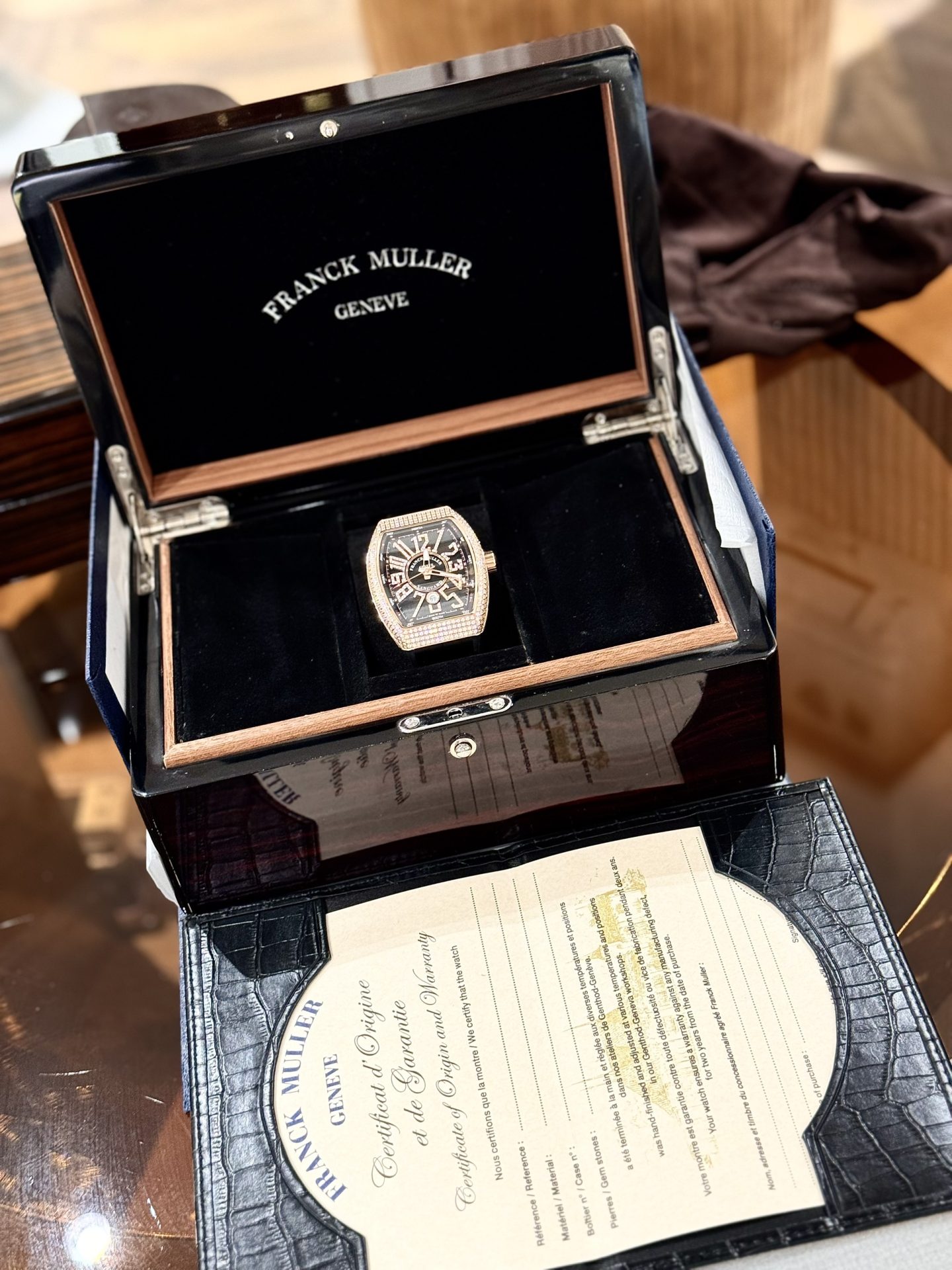 Franck Muller Vanguard Yachting V45 SC DT Black Diamond Best Replica Watch ABF 45mm - Top club