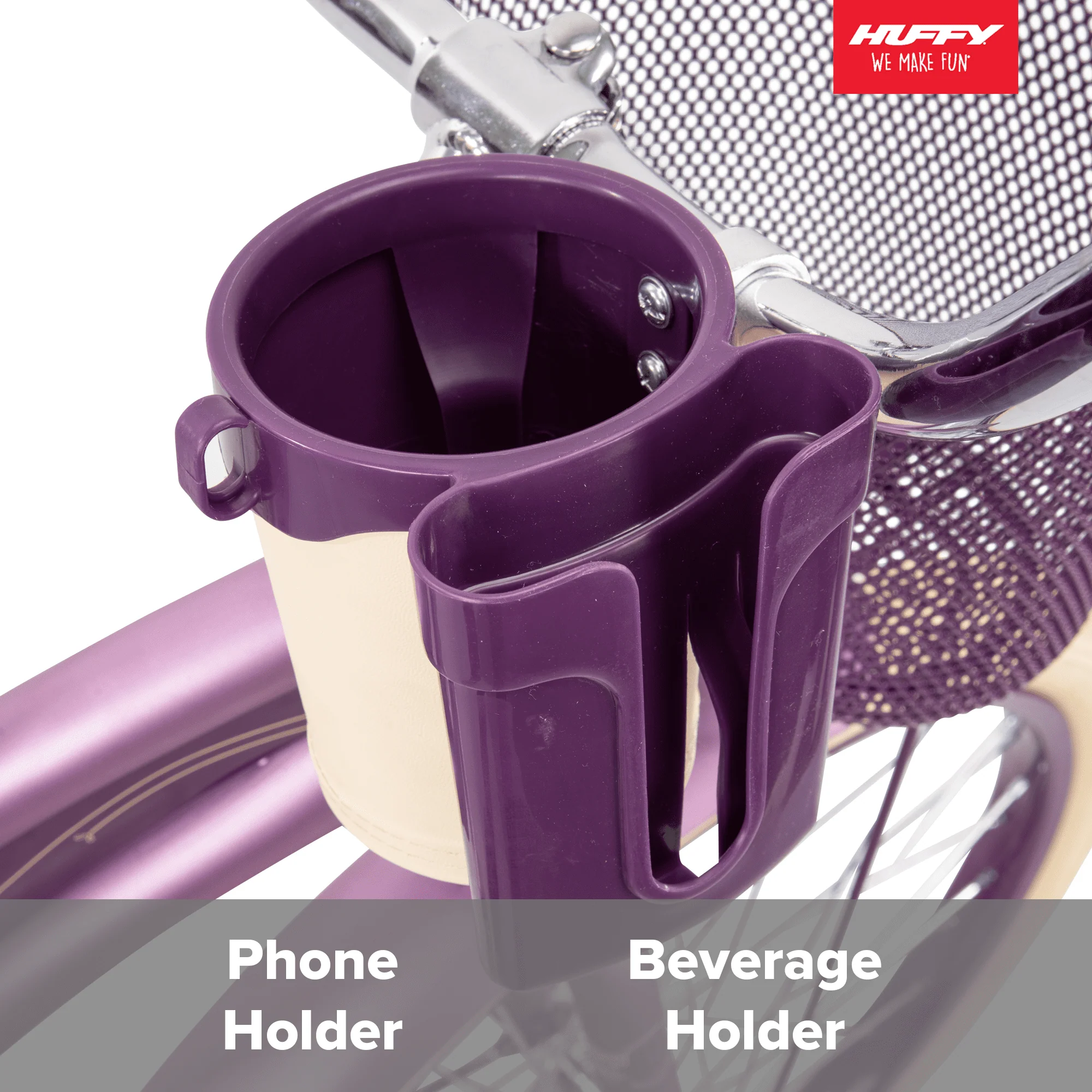 24" Nel Lusso Girls' Cruiser Bike, Purple Satin - Image 3