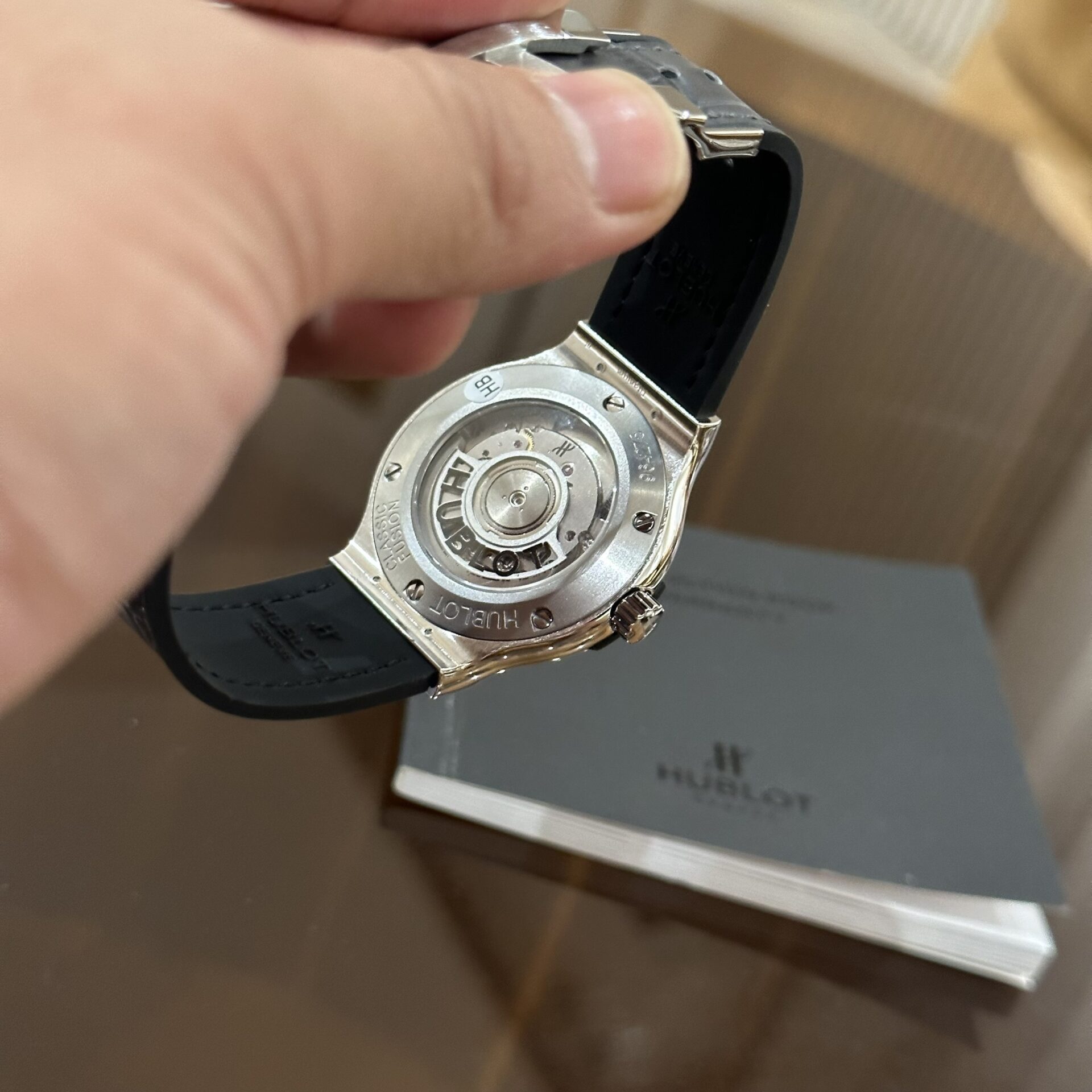 Hublot Classic Fusion Grey Dial With Diamond Bezel HB Factory 38mm - Top club