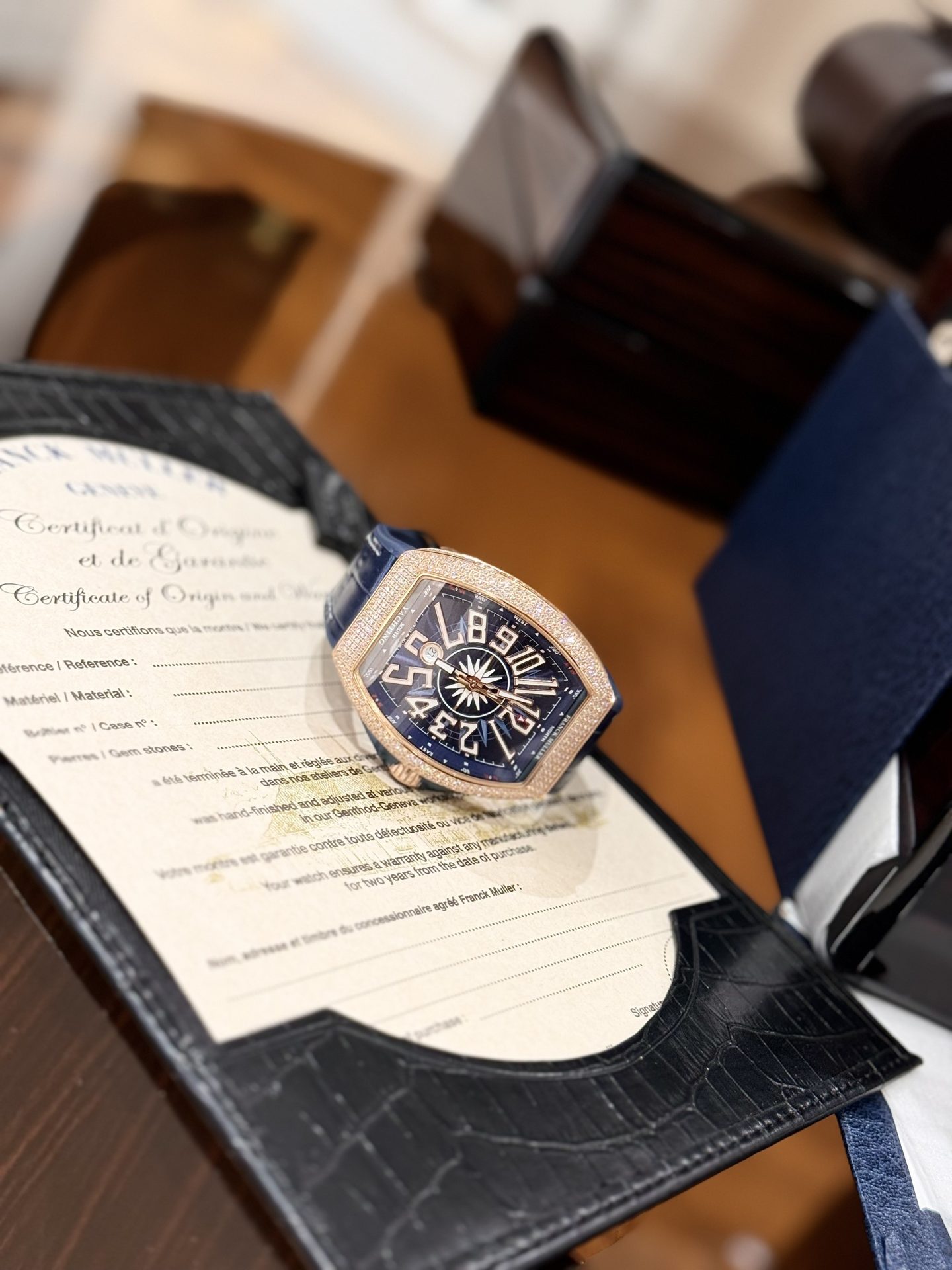 Franck Muller Replica 11 Watch Vanguard Yachting V45 SC DT Blue ABF 45mm - Top club