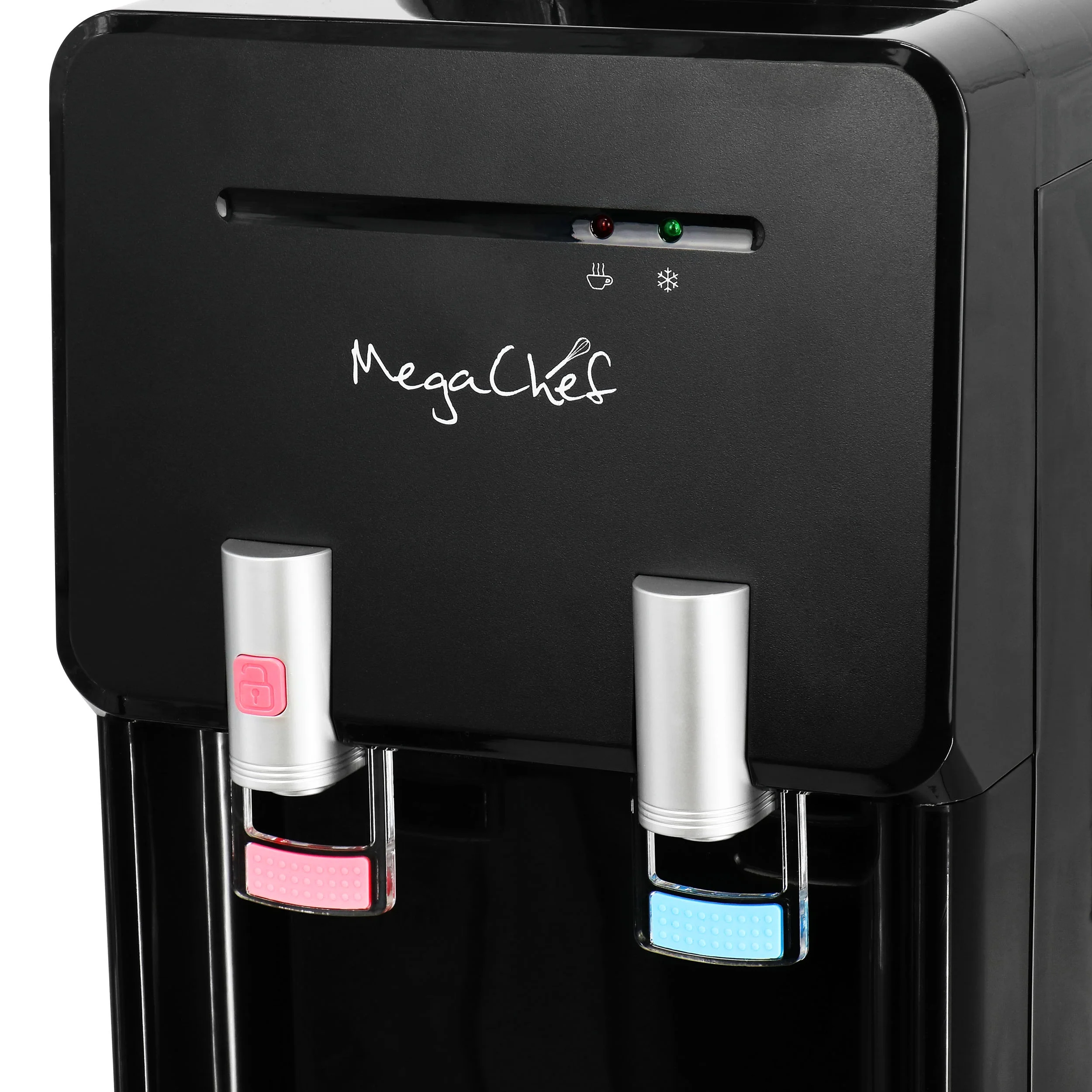 MegaChef Stainless Steel Bottom Load Hot and Cold Water Dispenser 5 Gallon Water Cooler - Image 21