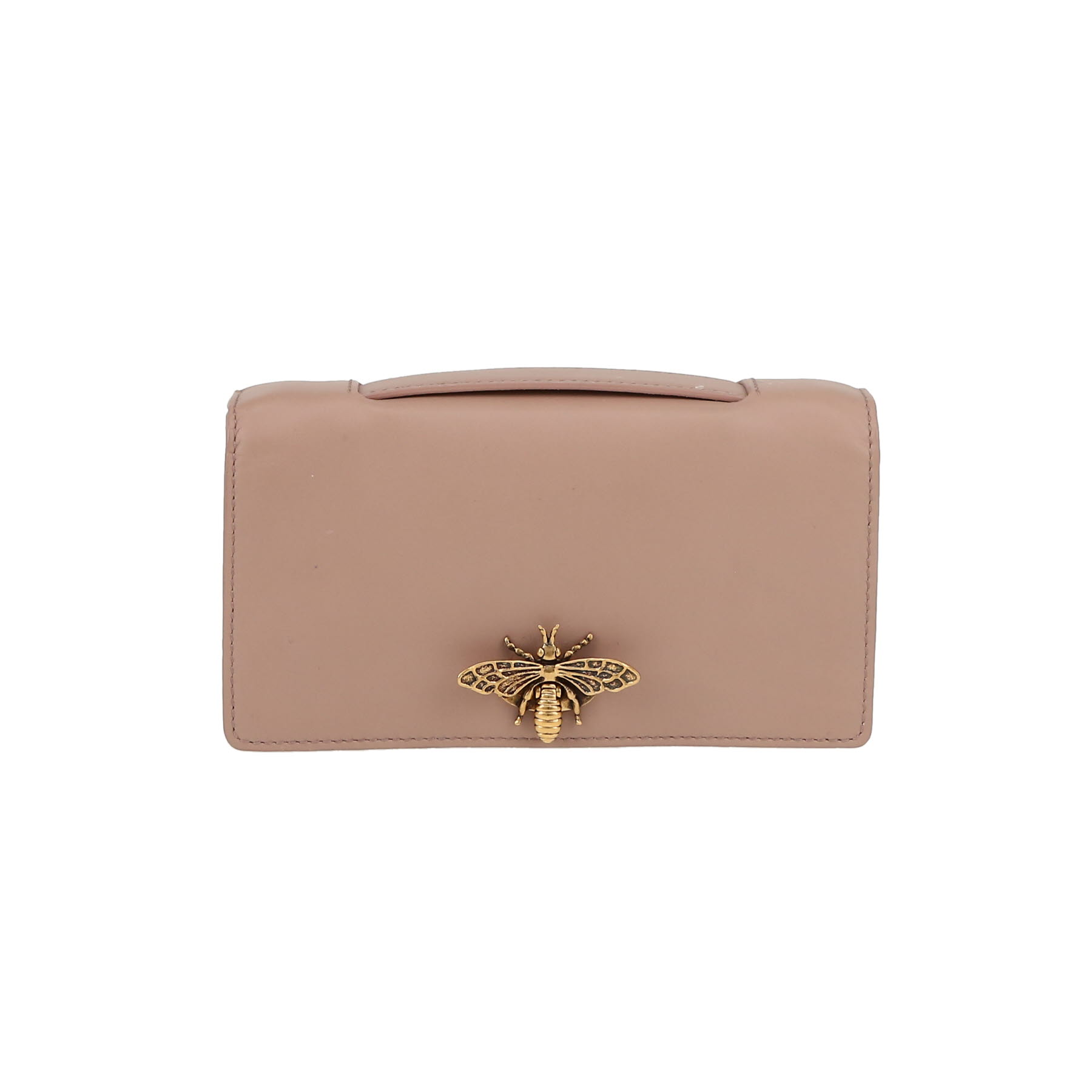 Dior Abeille pouch in powder pink leather1:1High-quality replica