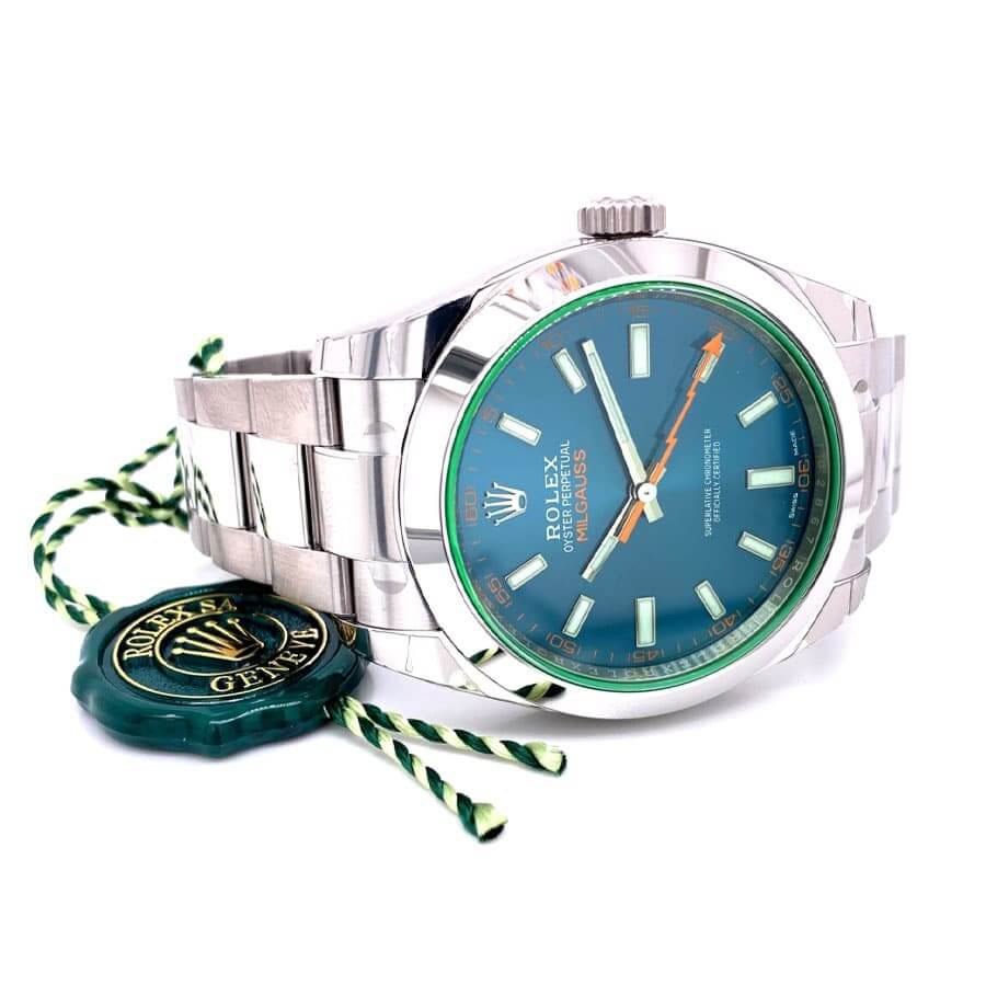 Rolex Milgauss 116400GV-0002 Blue Dial Replica - Elite Watch Atelier