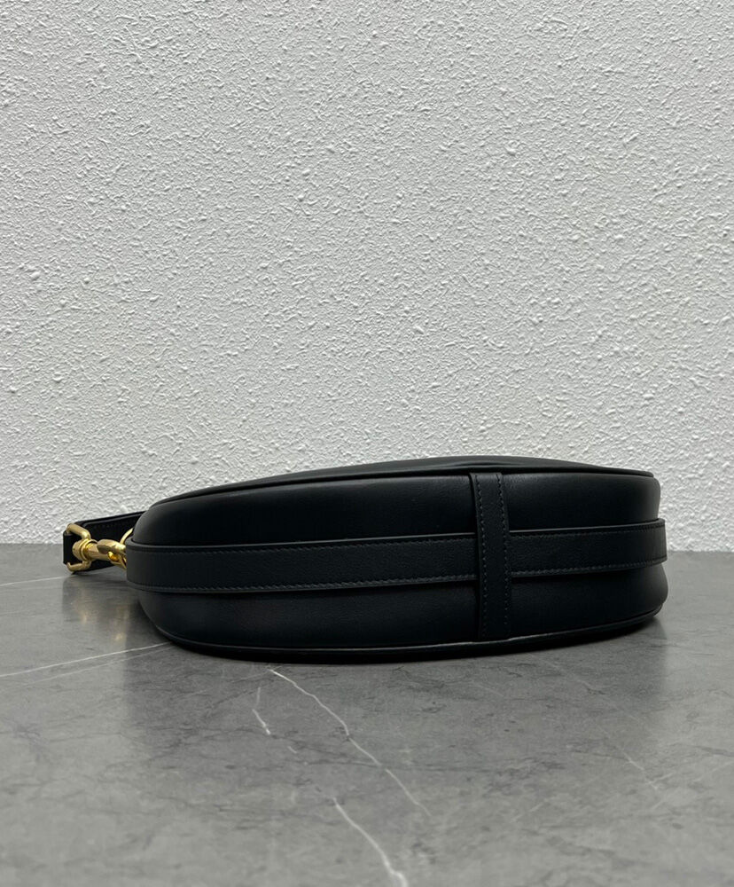 Celine Medium Ava Strap Bag In Smooth Calfskin Black1:1High-quality replica