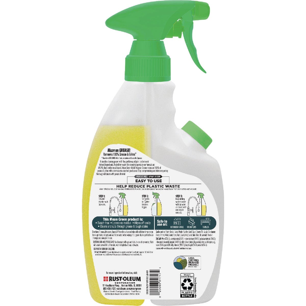 Mean Green 28 Oz. Citrus & Green Tea Refillable Multi-Purpose Cleaner