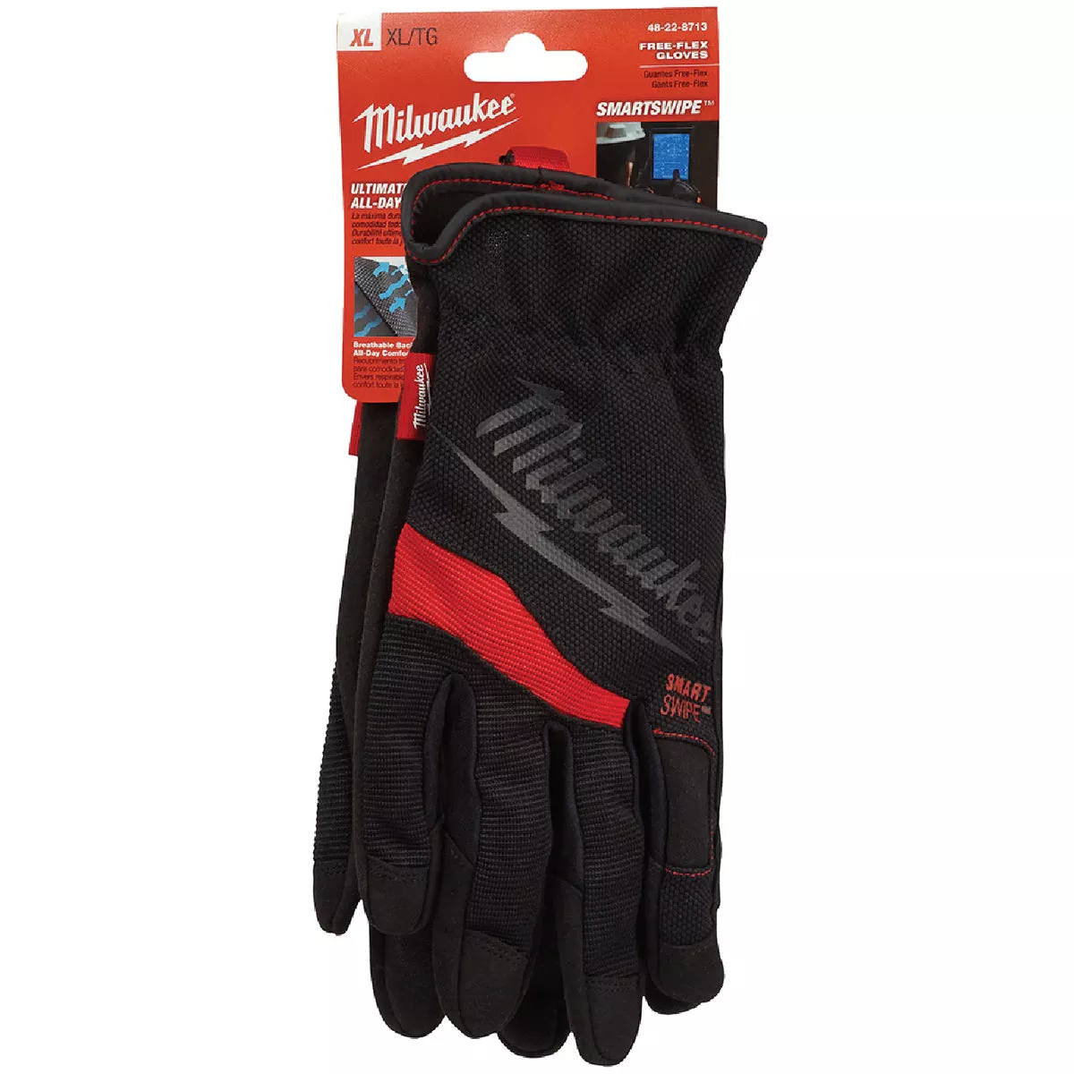 Milwaukee Unisex Medium Synthetic Flexible Cuff Work Glove