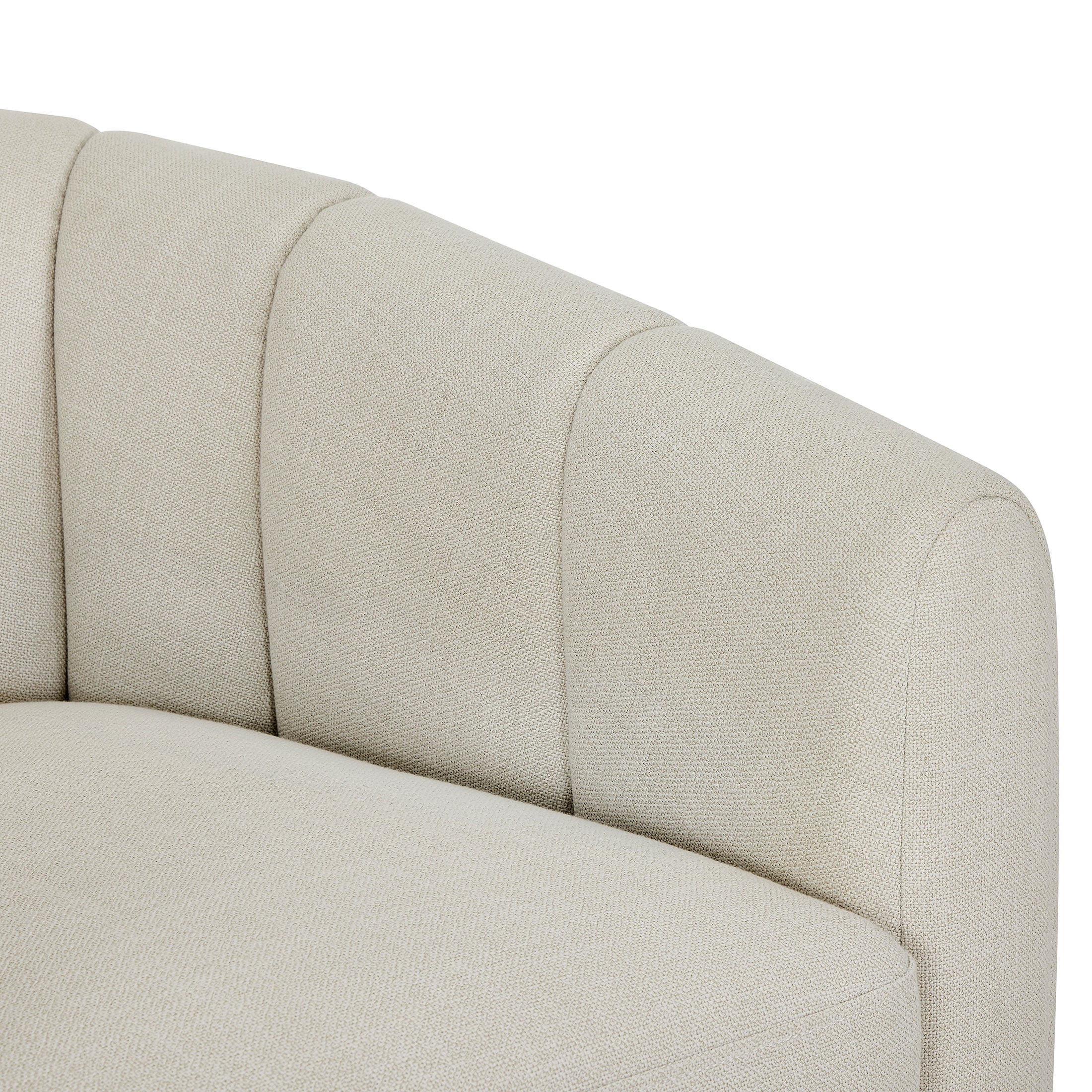 Better Homes & Gardens Lillian Accent Swivel Chair, Cream Linen - Image 7