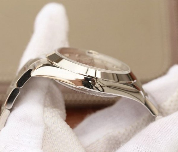 Replica Rolex DateJust 41mm 126300 Noob White Dial Diamonds Markers SS Bracelet A3235 - Elite Watch Atelier