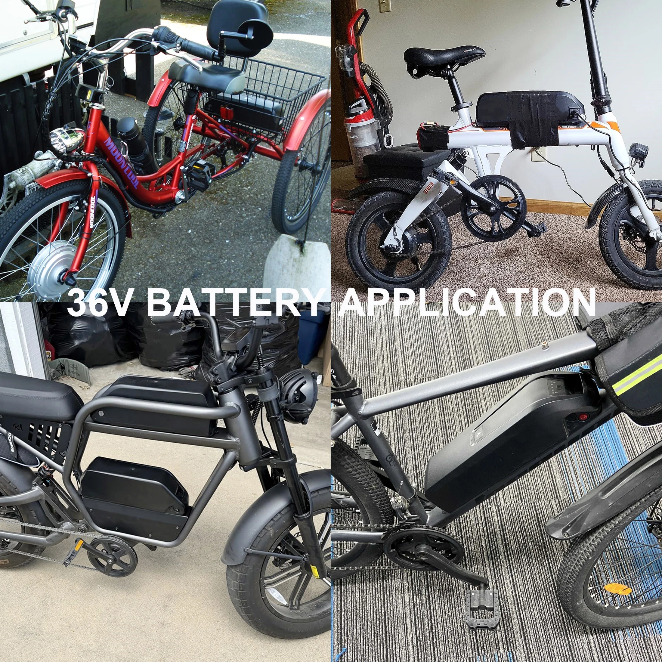 4Pin 36V 20AH Battery Electric Scooter Battery 750W 36V Ebike Battery for Adult Electric Bike Motor - Image 10