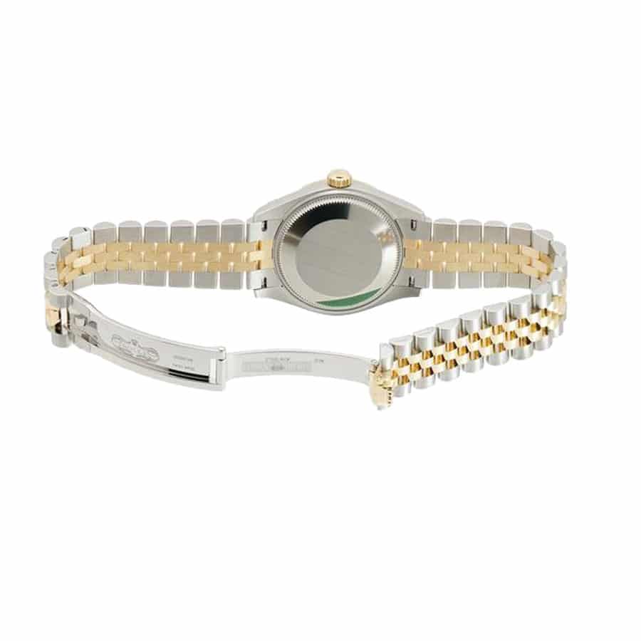 Rolex Datejust 278273 Steel And Yellow Gold Silver With Diamond Dial Replica - Elite Watch Atelier