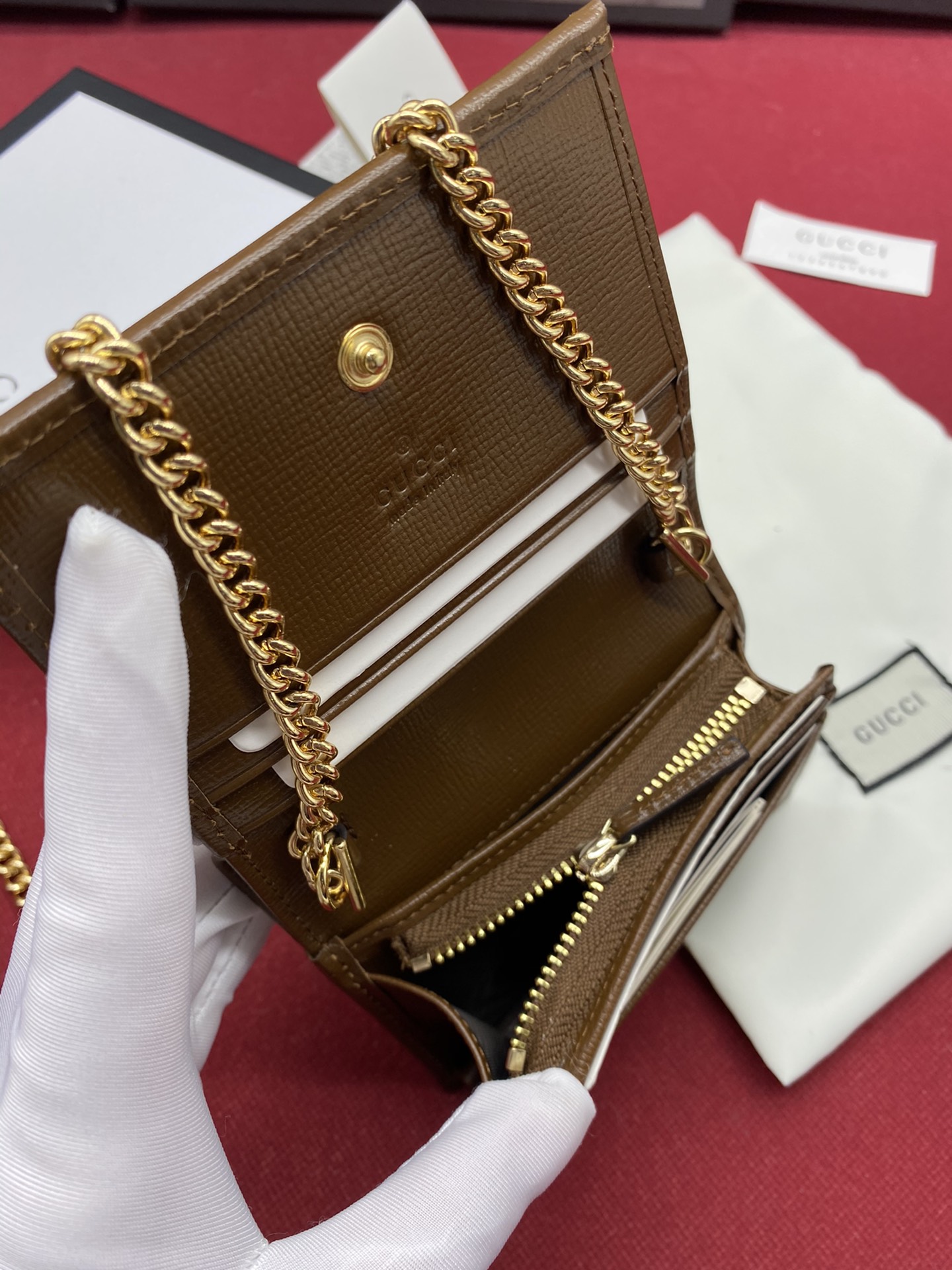 Replica Gucci Horsebit 1955 Card Case Wallet 6218871:1High-quality replica