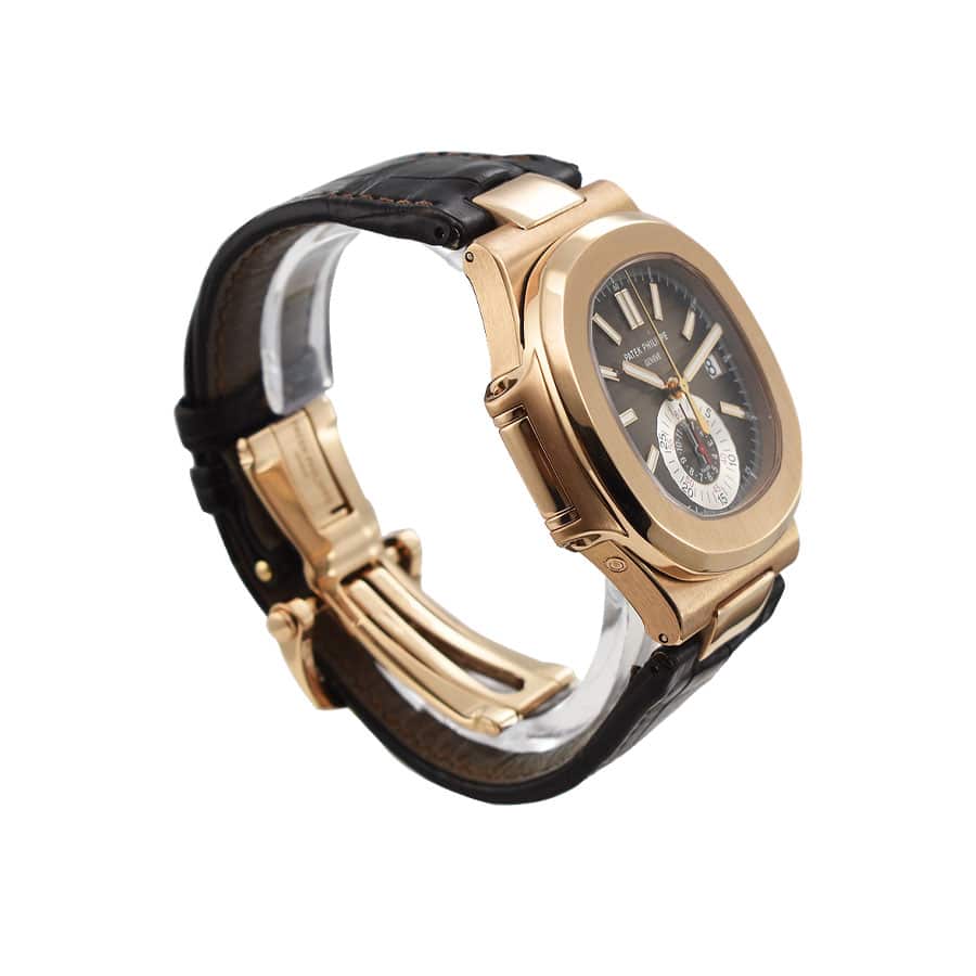 Patek Philippe Nautilus Rose Leather Replica - Top club