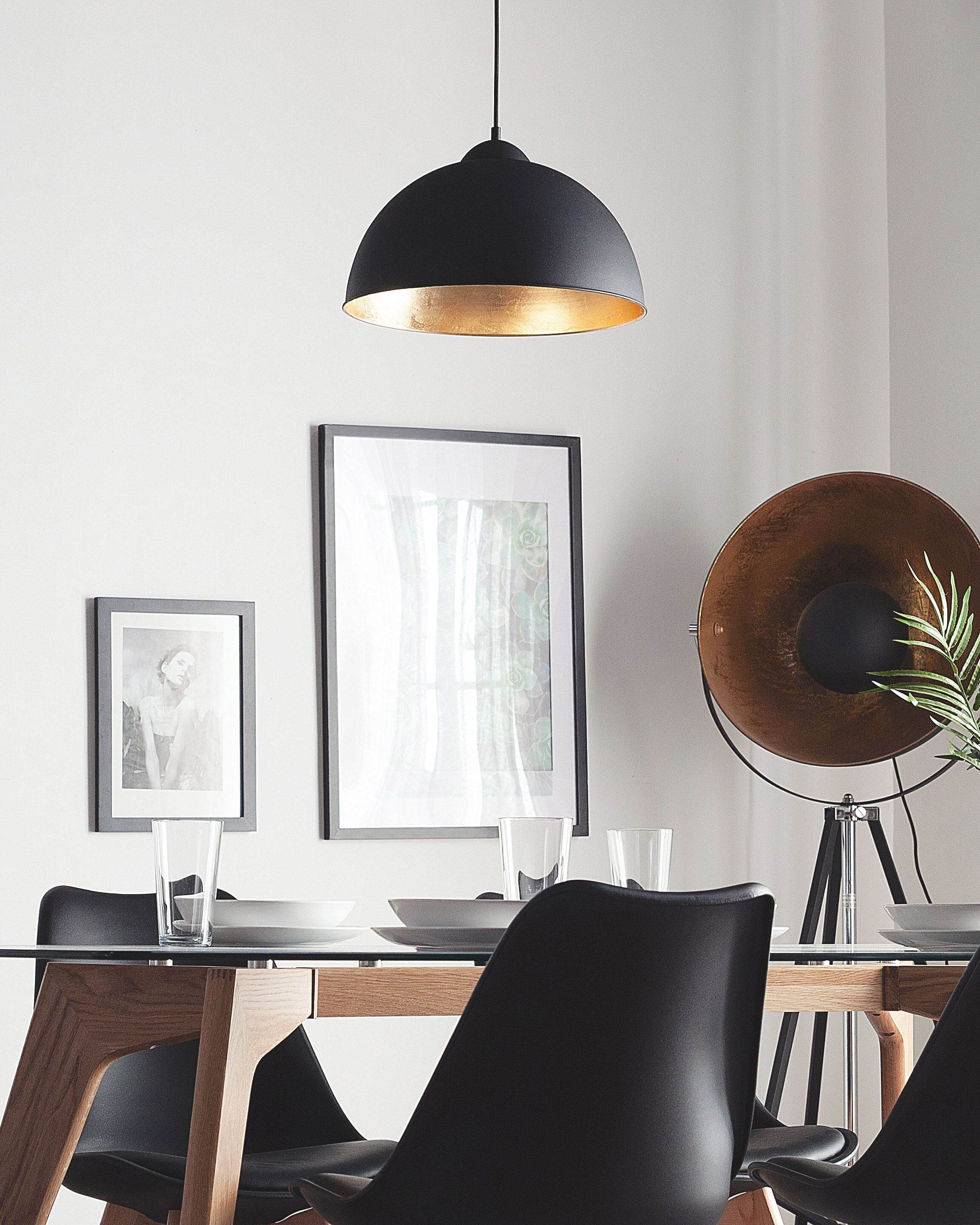 Pendant Lamp CETINA Metal Black