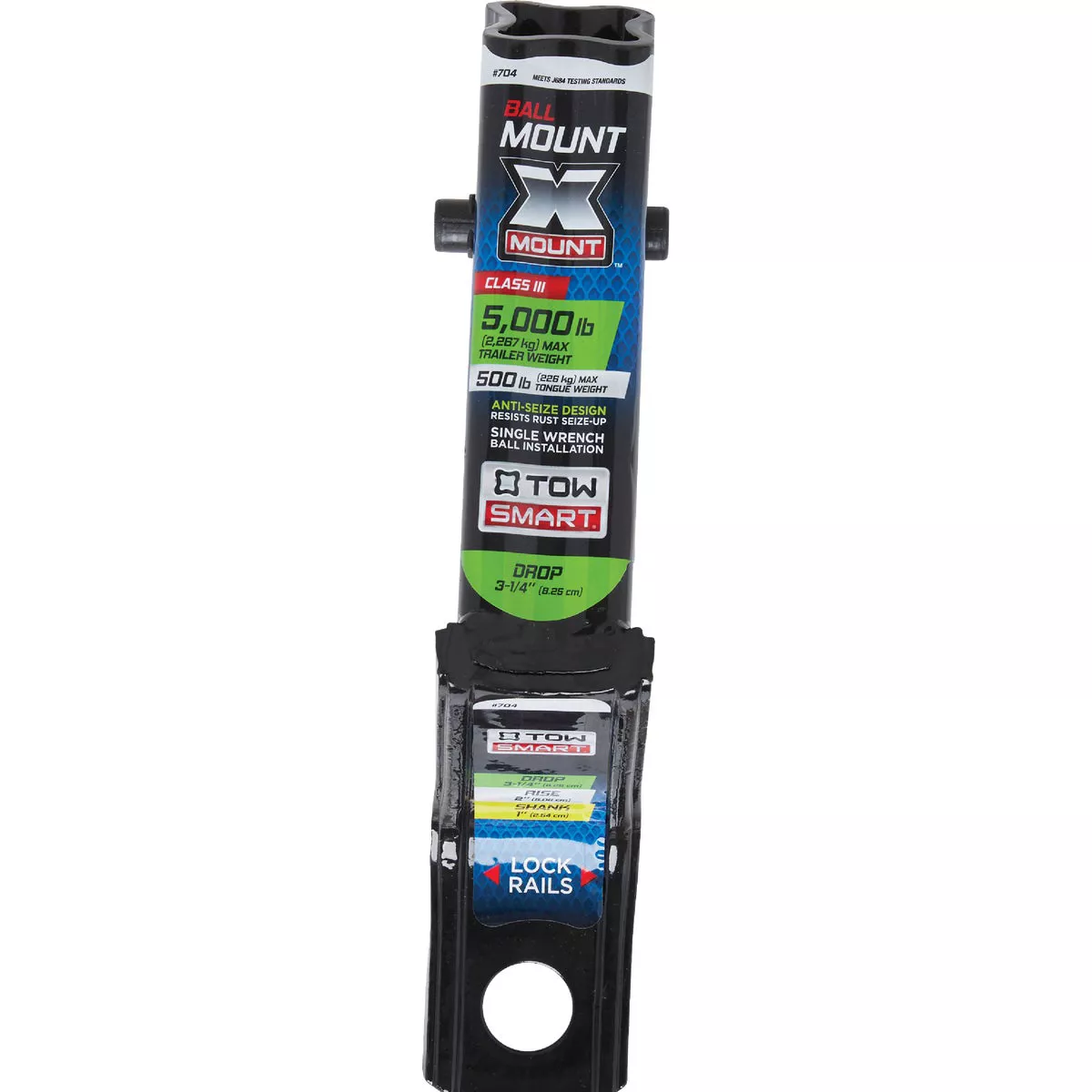 TowSmart X-Mount Class III 3-1/4 In. Drop Hitch Draw Bar, 5000 Lb. Capacity