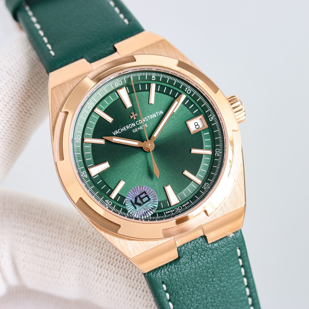 Fake Vacheron Constantin Replica Watch Overseas self-winding 41 MM PINK GOLD 4520V/210R-B967(1:1 replica) - Top club