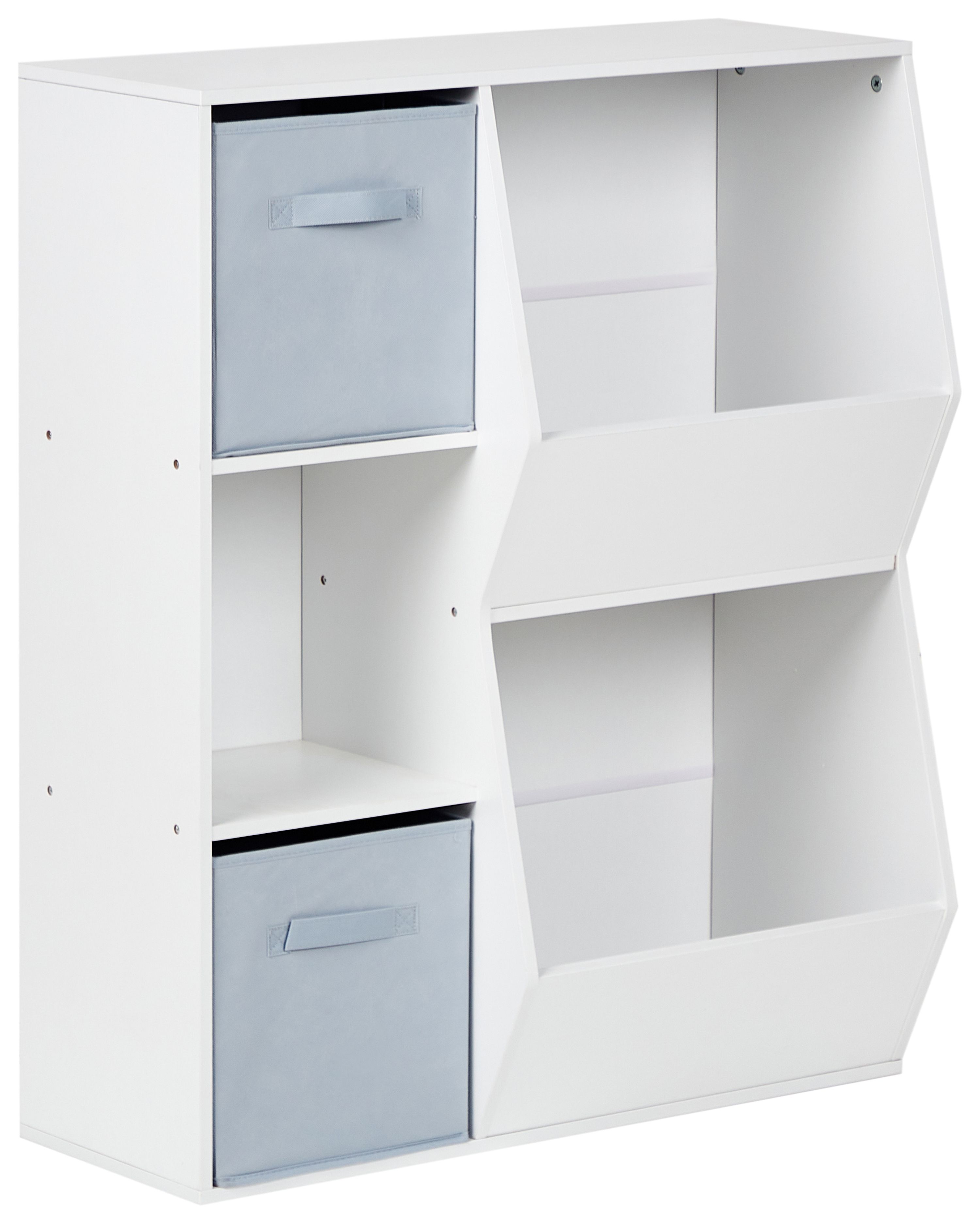 3 Tier Shelving Unit DARLOT 93 cm White