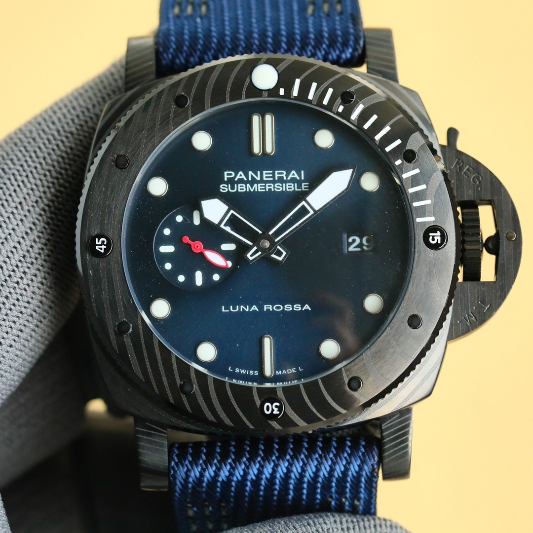 Panerai Submersible Luna Rossa Carbotech�?watch PAM01563(1:1 replica) - Top club