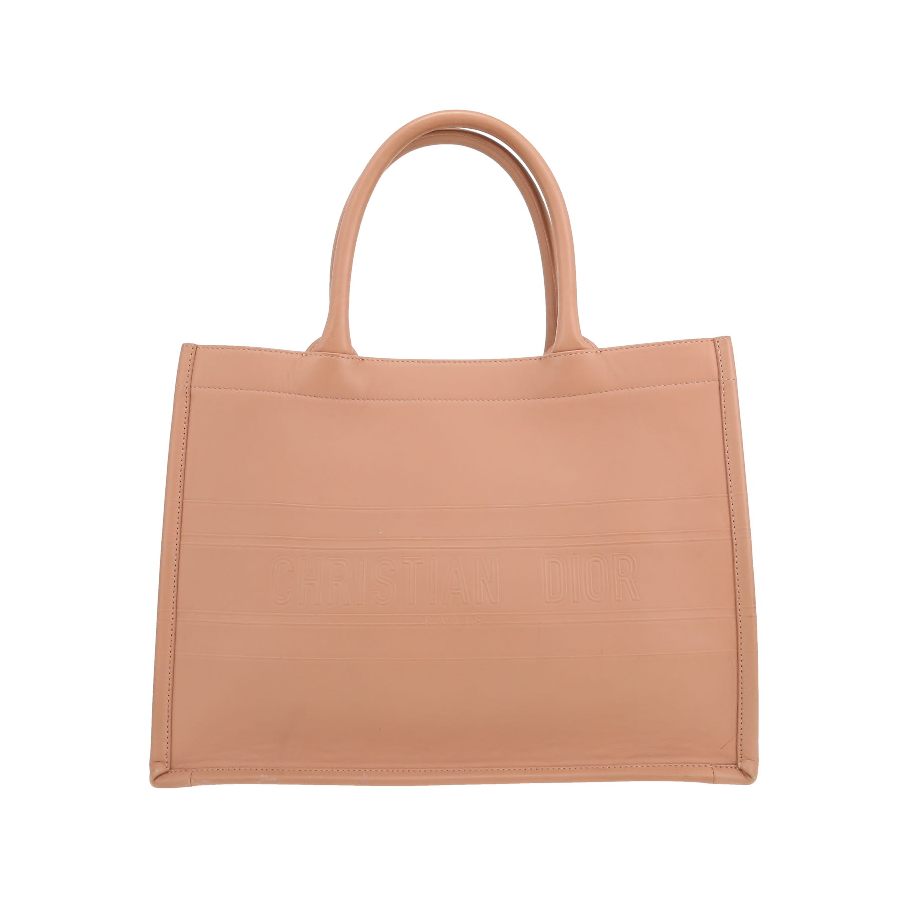 Dior Book Tote shopping bag in pink leather1:1High-quality replica