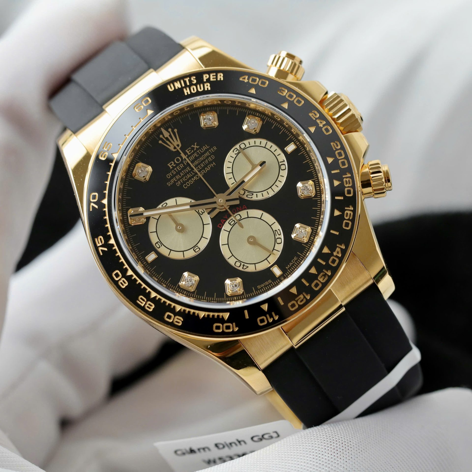 Rolex Daytona Replica Watch Custom 18K Gold Wrapped Movement Calibre 4131 40mm - Top club
