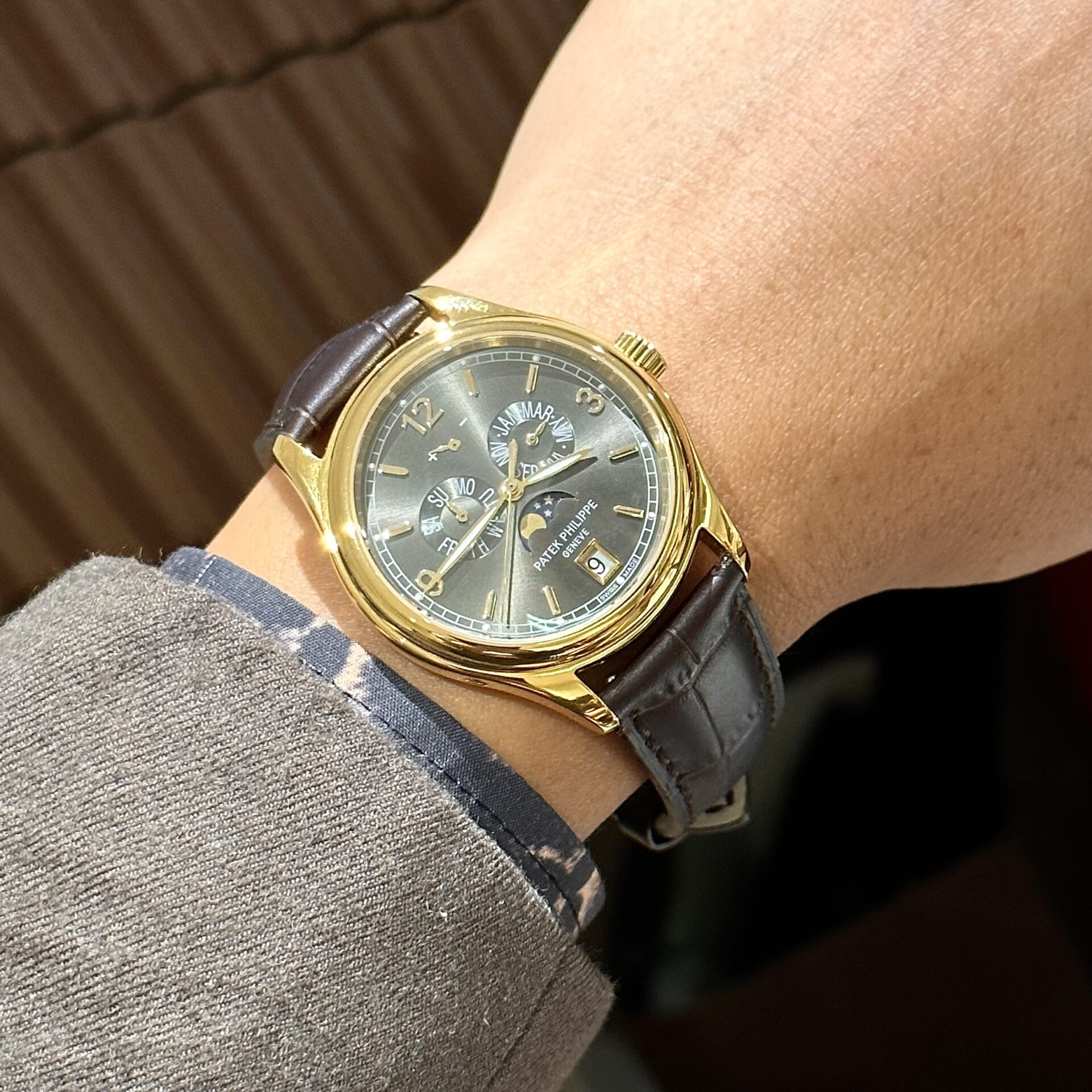 Patek Philippe Complications 5146J Replica Watch Rose Gold 39mm - Top club