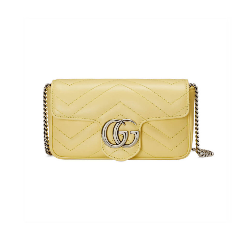 Replica Gucci Gg Marmont Matelasse Super Mini Bag 476433