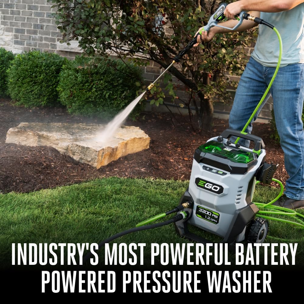 EGO Power+ Electric Pressure Washer 3200 PSI, Battery And Charger Not Included - HPW3200 - Image 5 EGO Power+ Electric Pressure Washer 3200 PSI, Battery And Charger Not Included - HPW3200 - Image 5
