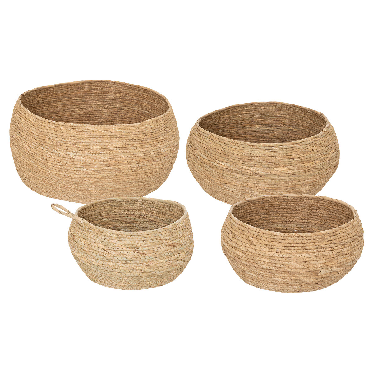 Set of 4 baskets "Aliza" Sea rush