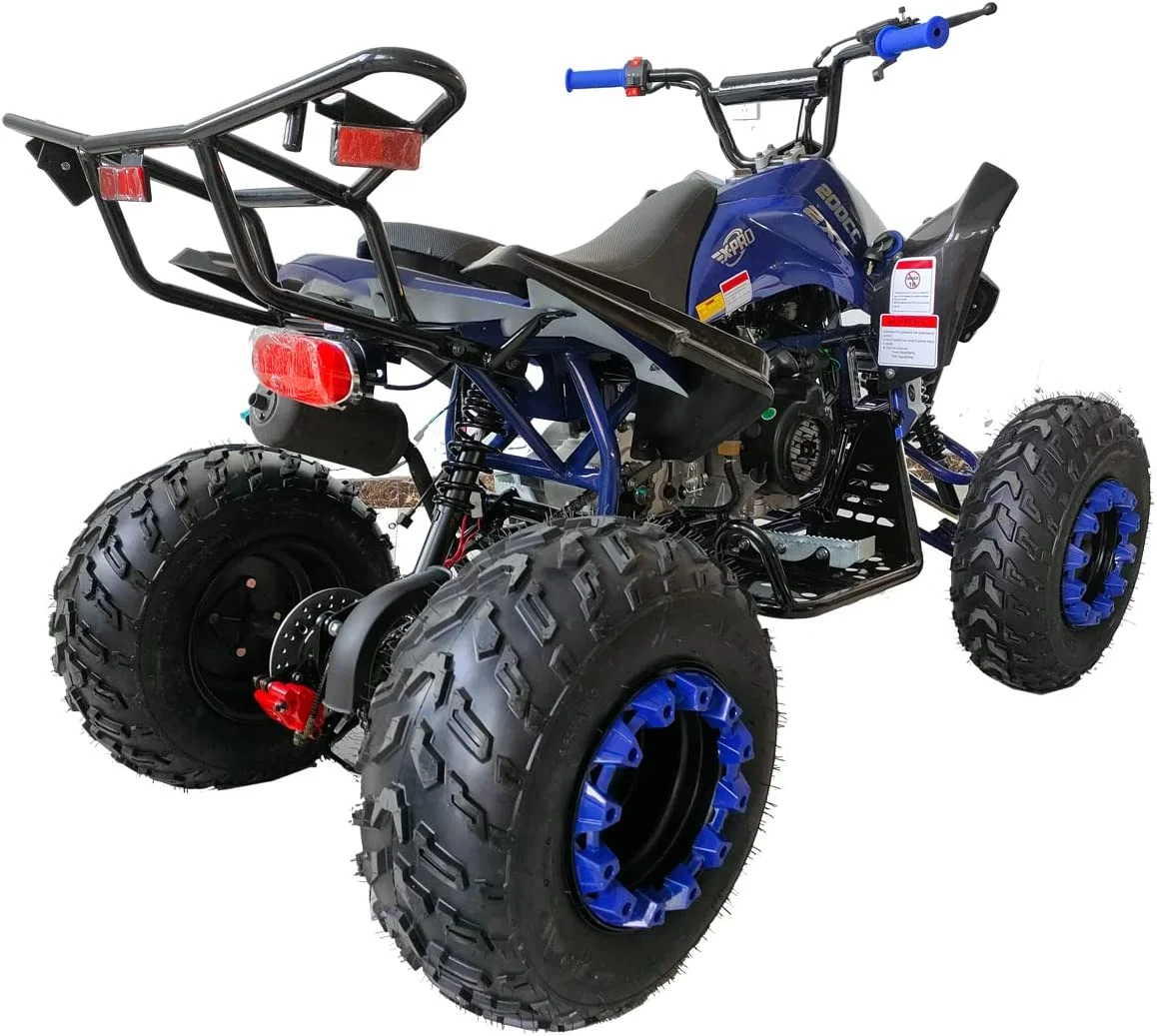 X-Pro Brand New 200cc Gas ATV, Automatic Transmission with Reverse LED Headlights Big 23"/22" Tires - Image 18