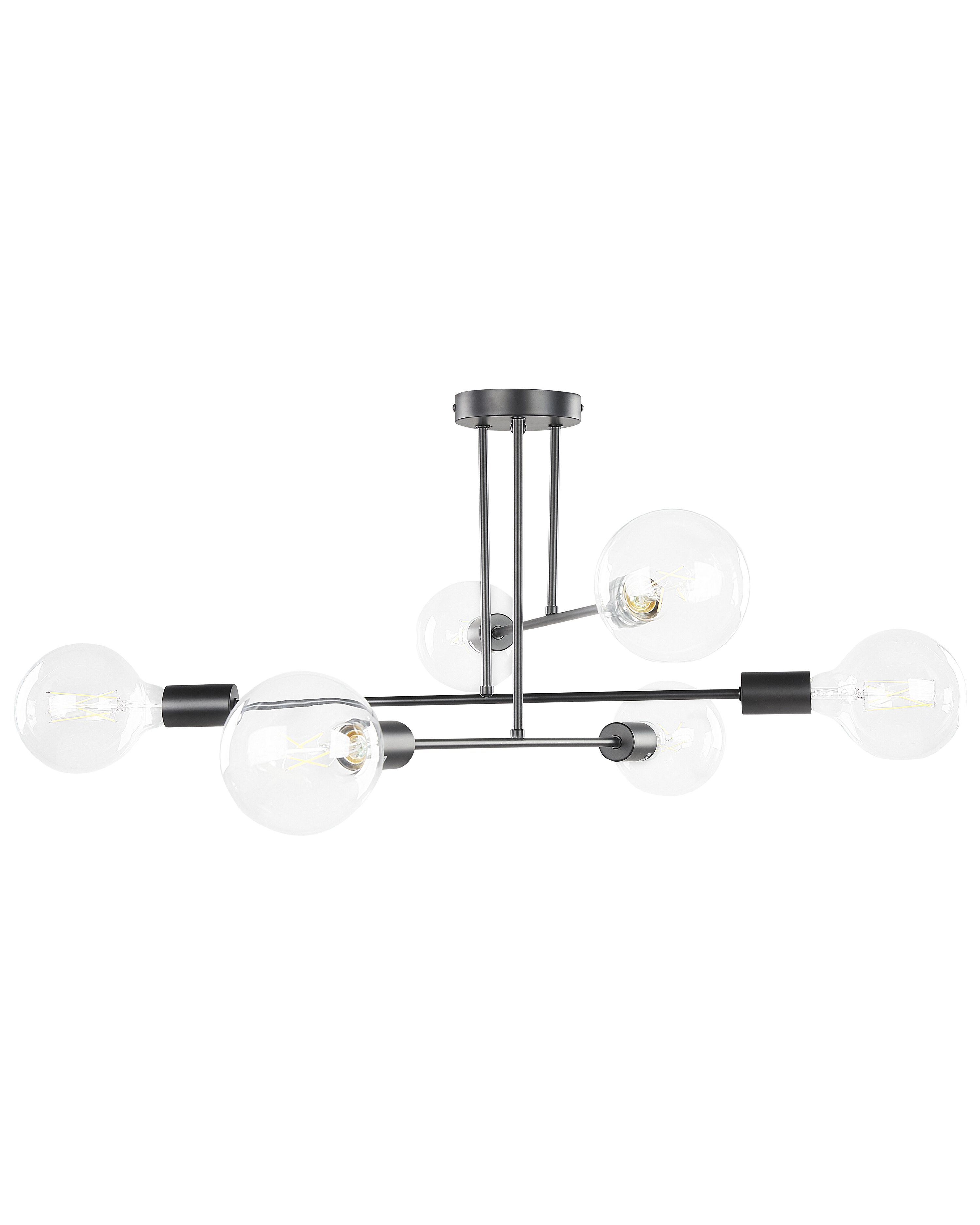 Ceiling Lamp KIDANE Metal Black