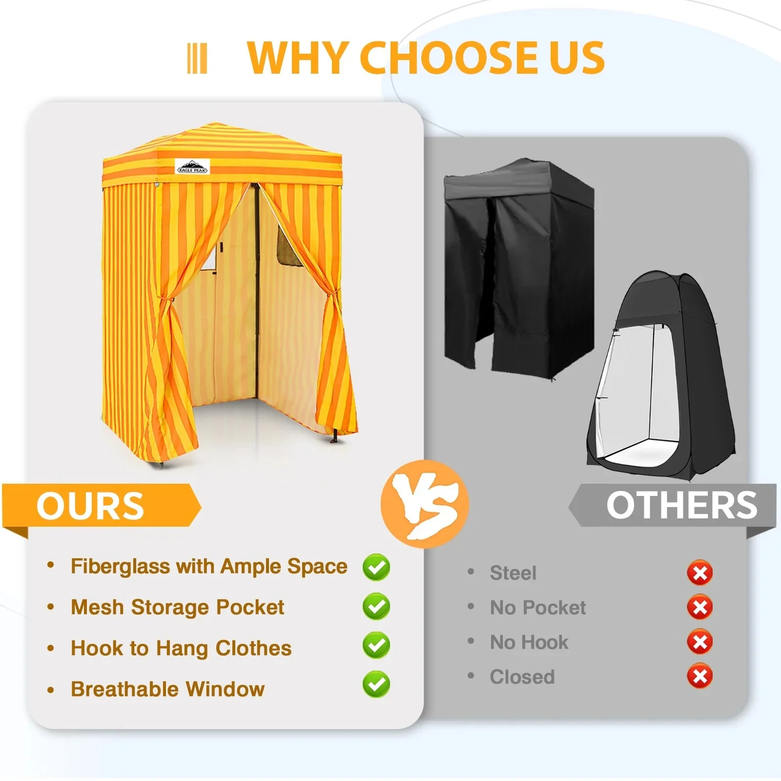 EAGLE PEAK Ultra Compact 4 ft x 4 ft Pop-Up Changing Room Canopy - Flex - Image 123 EAGLE PEAK Ultra Compact 4 ft x 4 ft Pop-Up Changing Room Canopy - Flex - Image 123