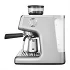 Choco Moon Espresso Machine w/Grinder, 15 Bar Semi-Automatic Coffee Maker with Milk Frother, Steam Wand & Pressure Gauge for Cappuccino, Latte, PID Control System, Silver