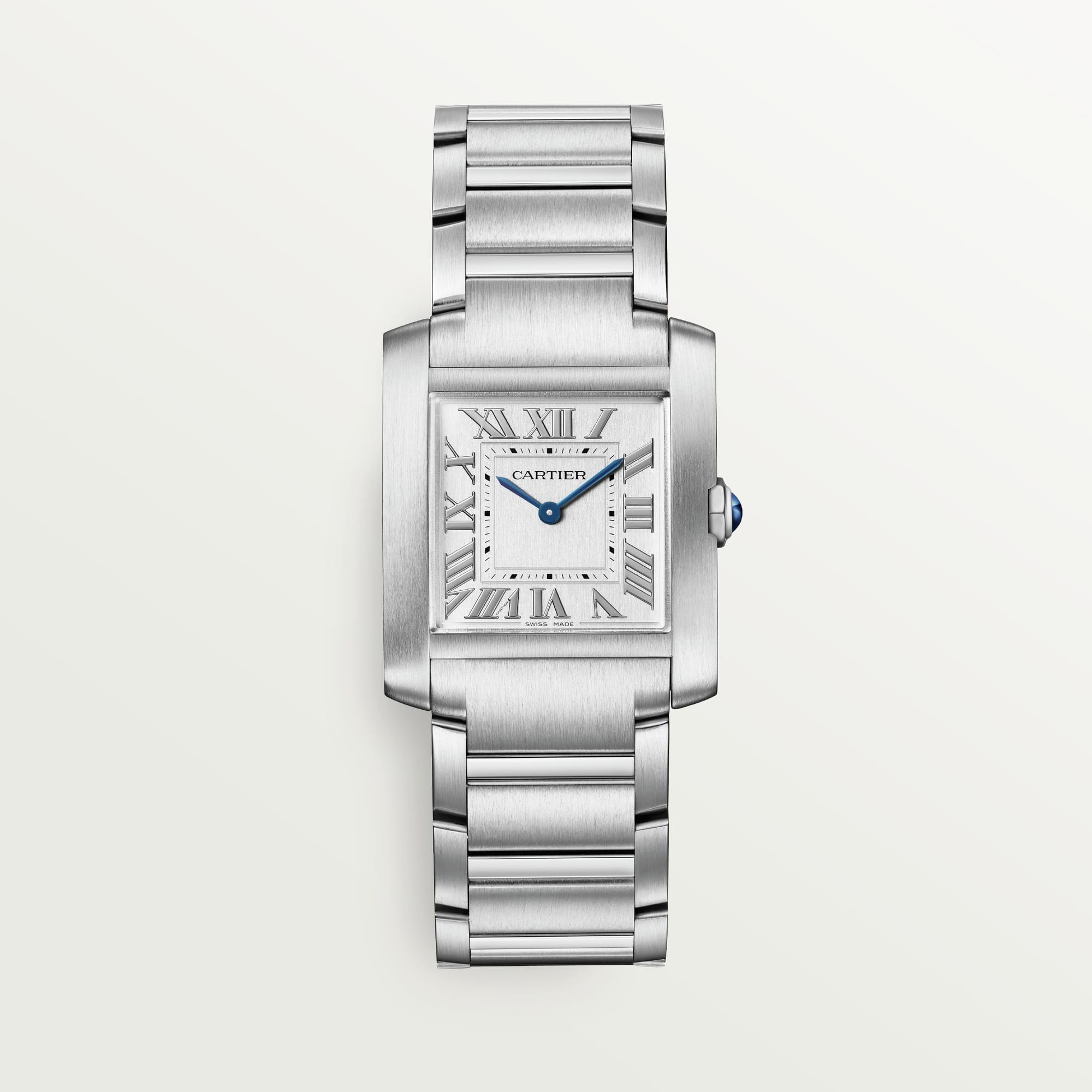 fake cartier watch Tank Francaise medium model quartz movement(1:1 replica) - Top club