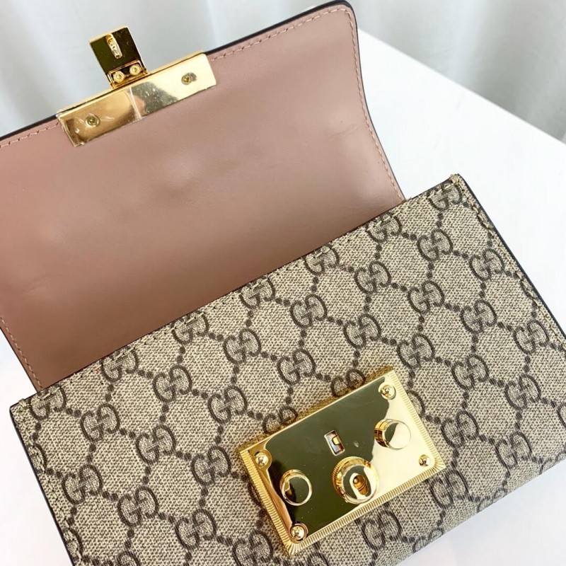 Replica Gucci Padlock Studded Gg Supreme Shoulder Bag 4321821:1High-quality replica