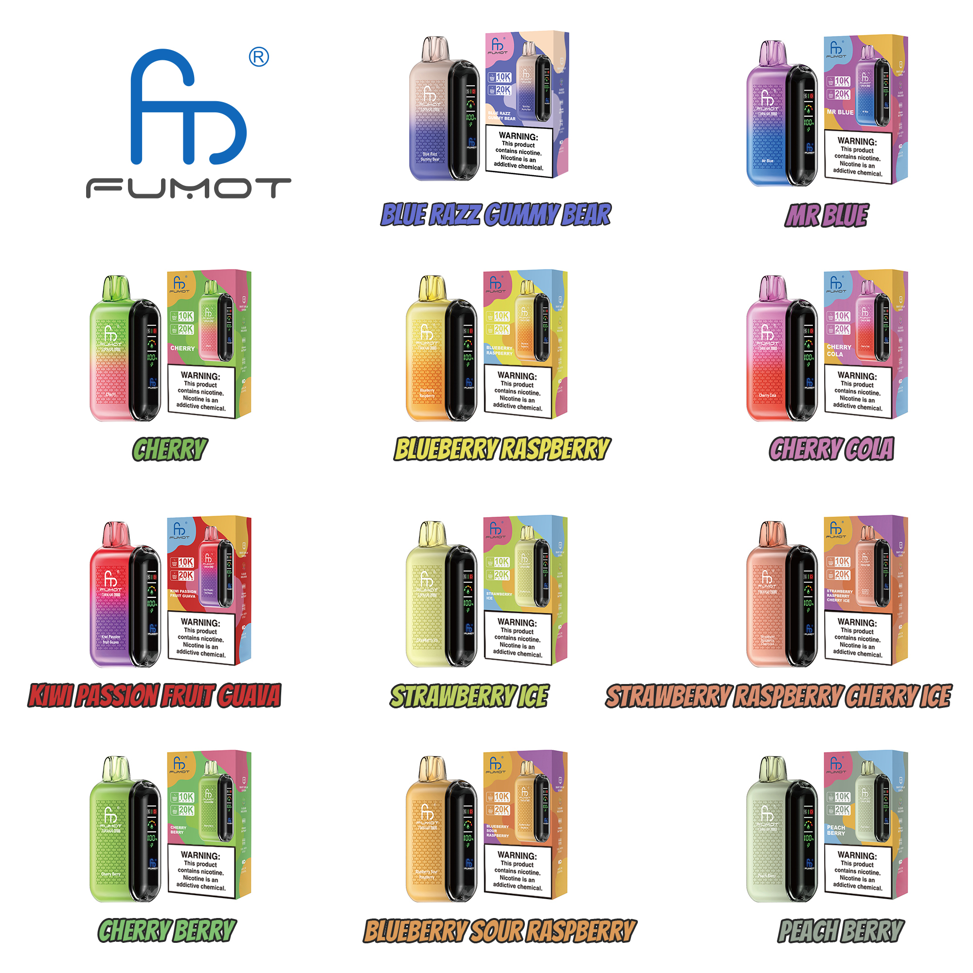 Fumot  Tornado 20000 Puffs