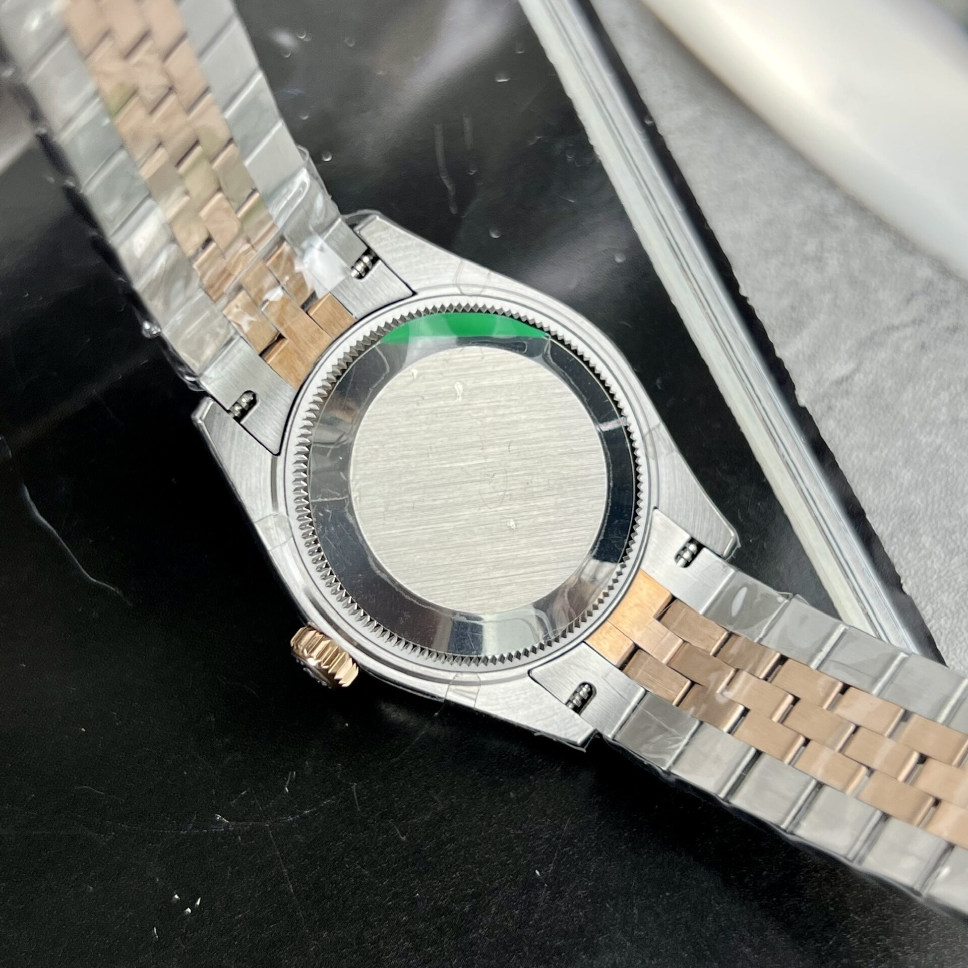 Rolex DateJust Replica Watch Flower Dial With Diamond Bezel 31mm - Top club