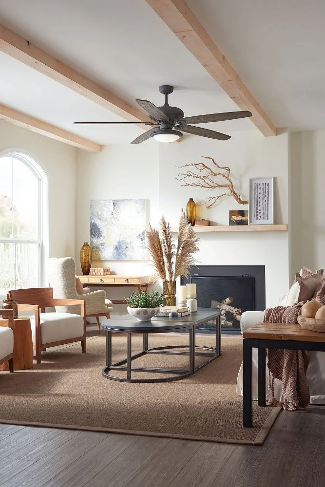 Hinkley Lighting - Fan - Grander - 72 Inch 5 Blade Ceiling Fan-Pewter Finish