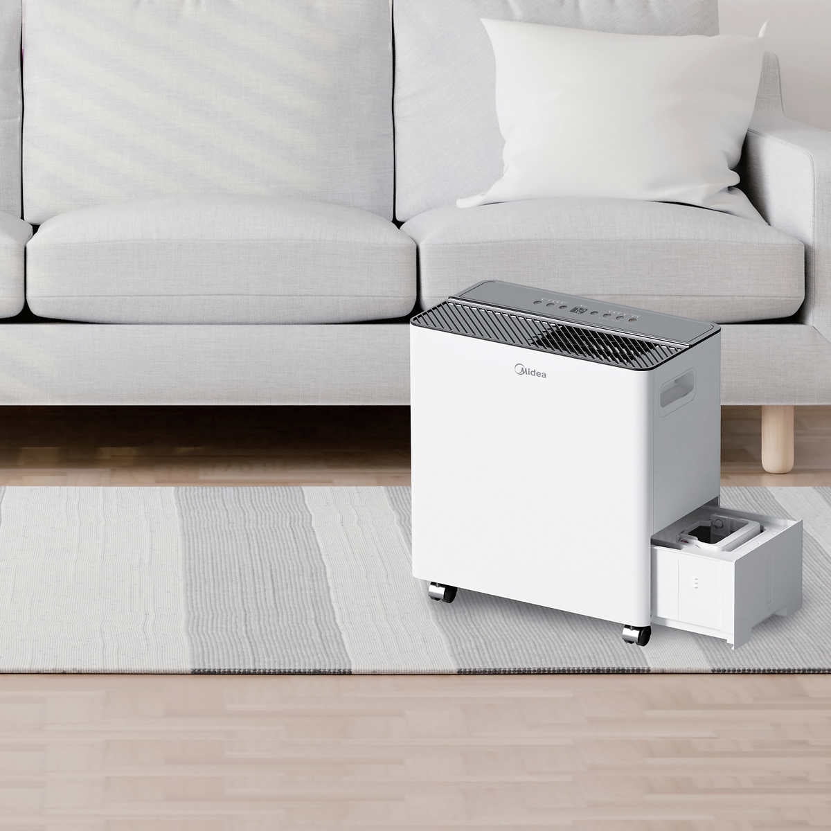 Midea Smart 50-Pint Dehumidifier with Built-in Pump - Image 5