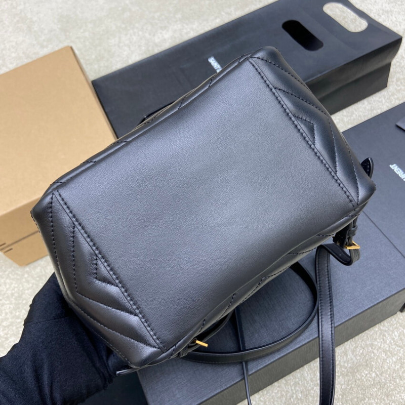 Replica Ysl Saint Laurent Joe Backpack 672609 In Black Lambskin1:1High-quality replica