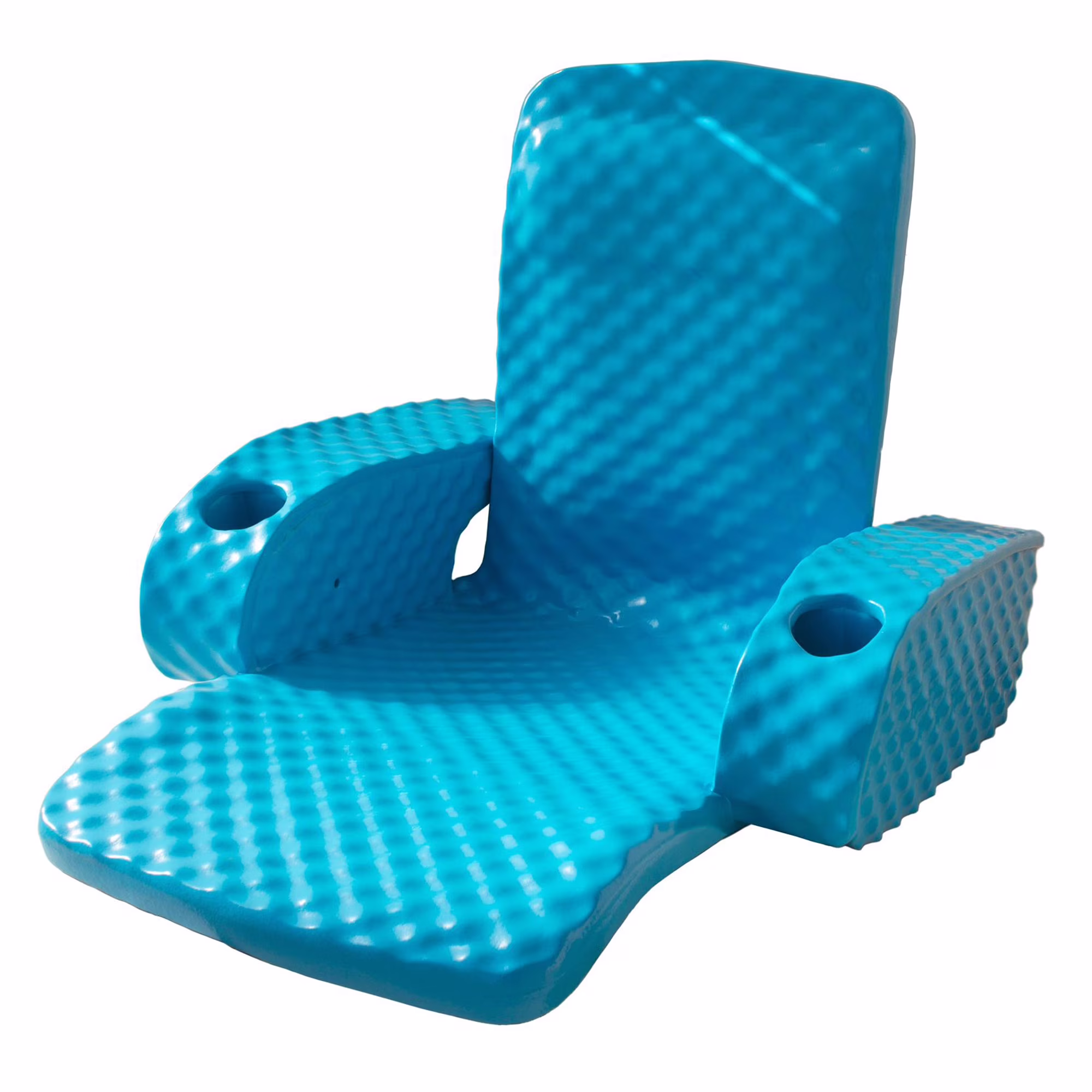 TRC Recreation Baja Folding Armchair Swimming Pool Float, Tropical Teal - Image 3